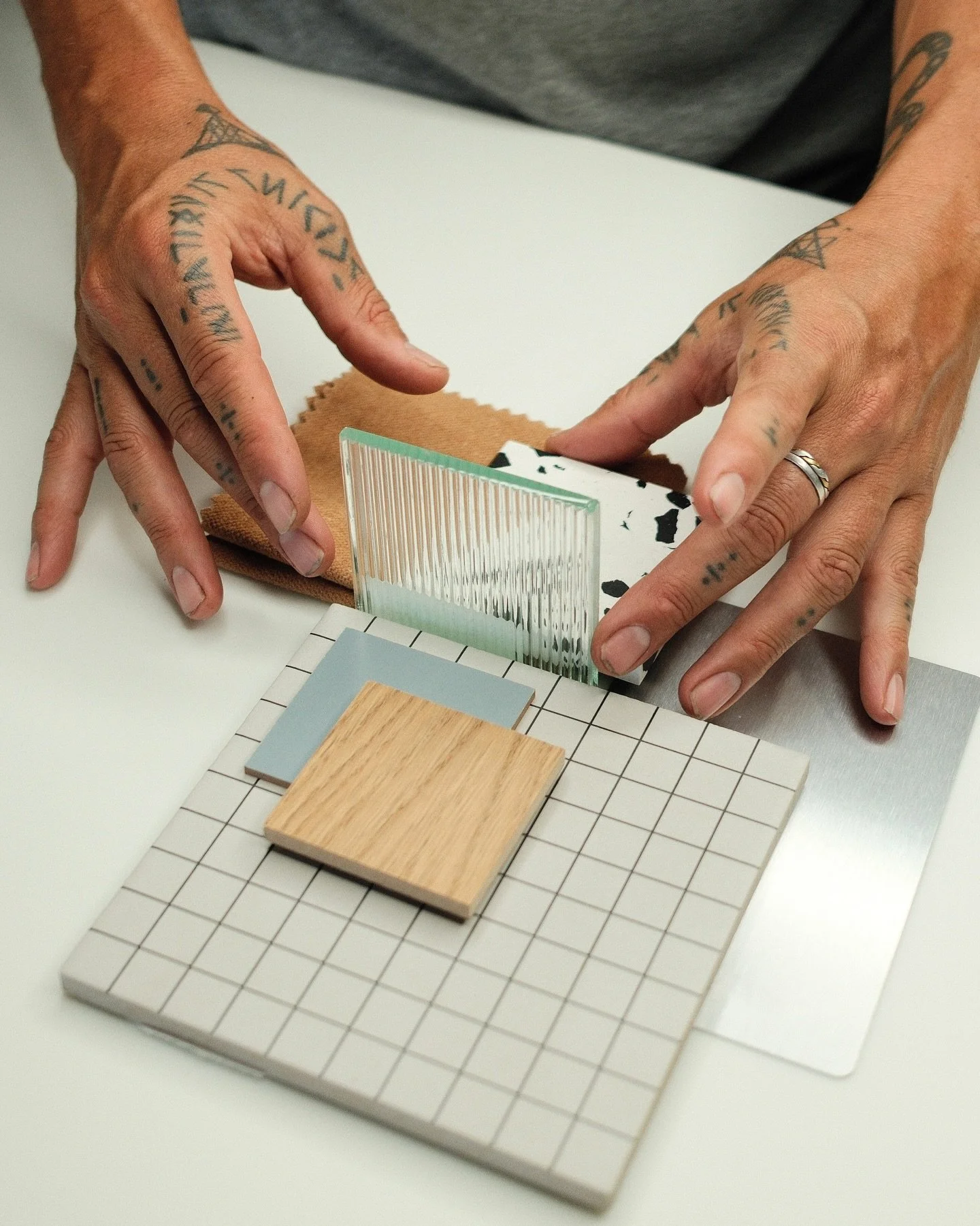 At @tecturestudio , finish selection is an intuitive process-pulling materials, placing them together, and recognizing what feels right.

With a custom fabrication arm next door, anything can be built. But not every moment calls for custom-sometimes 