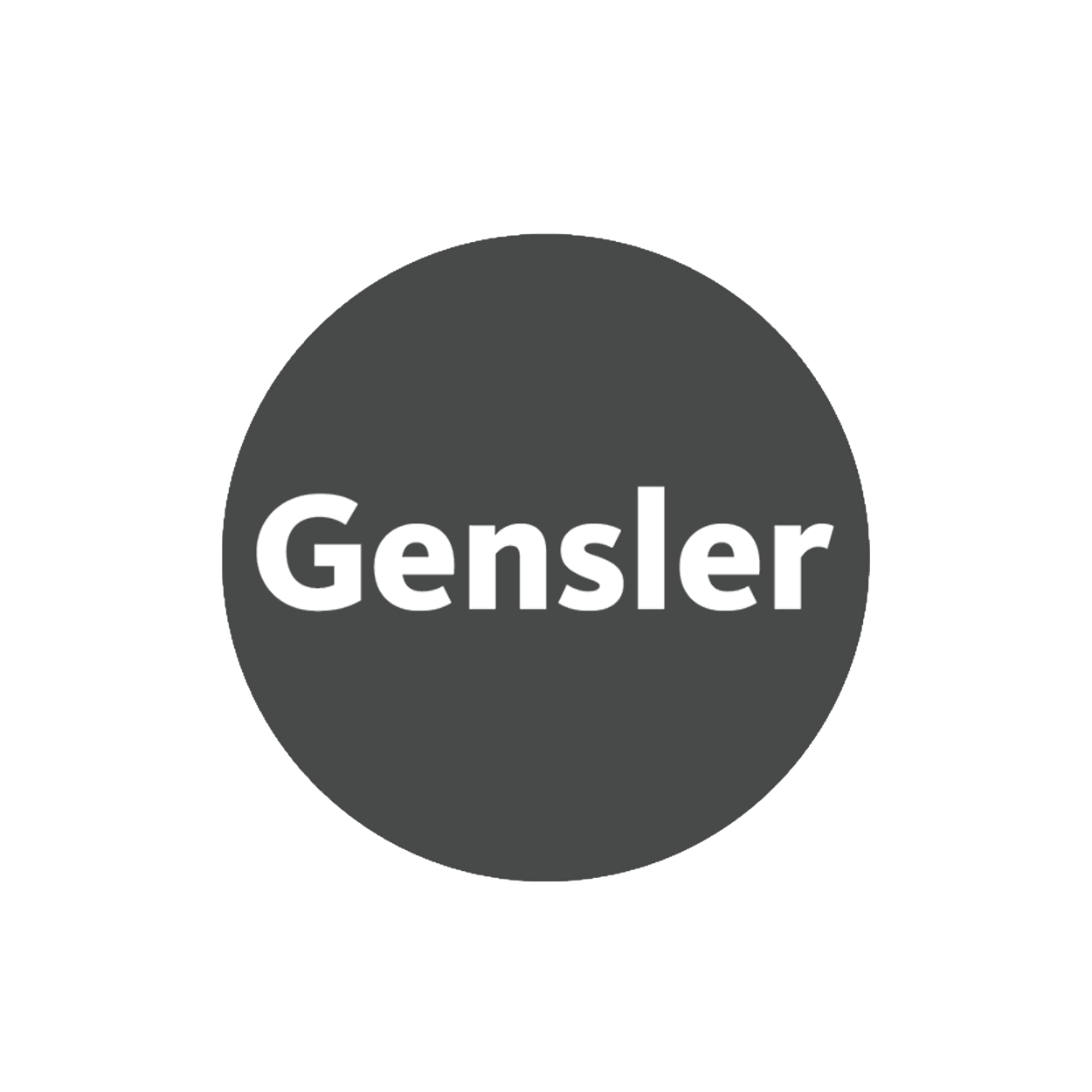 Gensler logo.