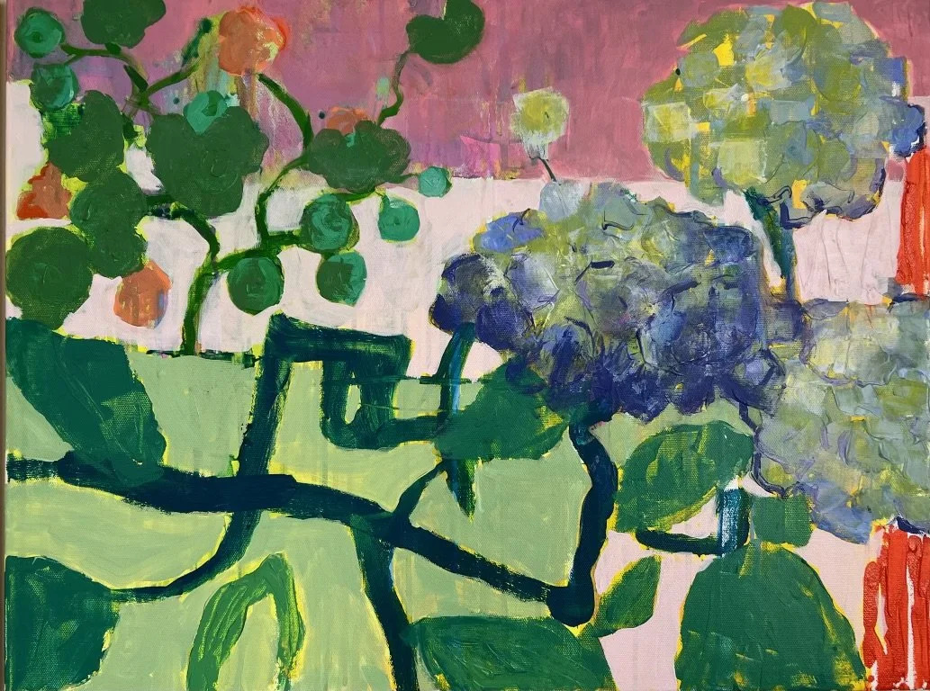 Hydrangea- 20x16,Acrylic,$850