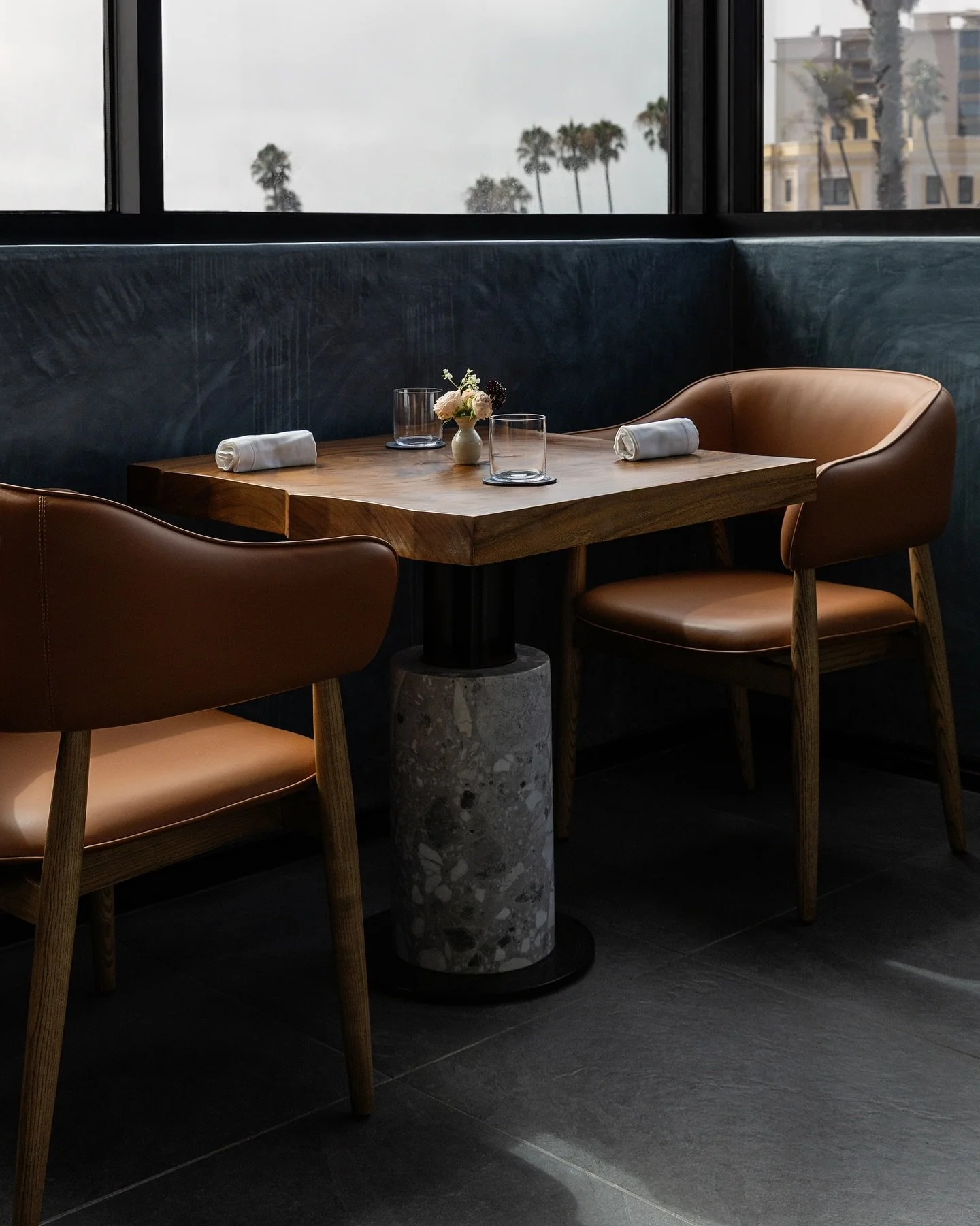 Still in awe of how this project turned out. 

These custom tables came back looking beautiful - with a few unexpected tweaks from the fabricator that actually give them their own personality. 
We usually build most of the furniture we design in-hous