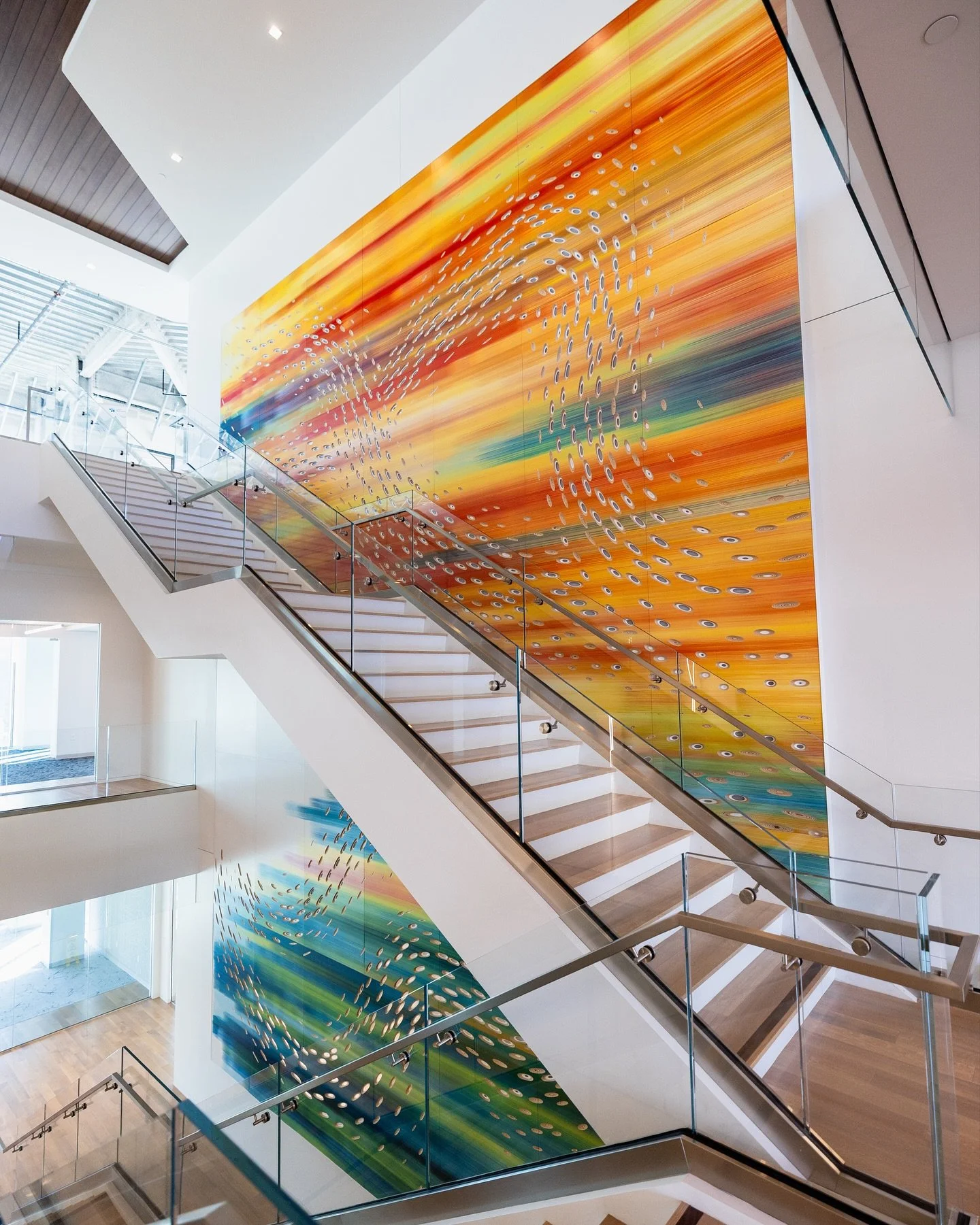 A vibrant fusion of color and craft. 

Each hue was pulled with intent to create a seamless base for the CNC-carved patterns that define the final piece. 

The process was a favorite-seeing it come together makes the result even better.
Let us know a