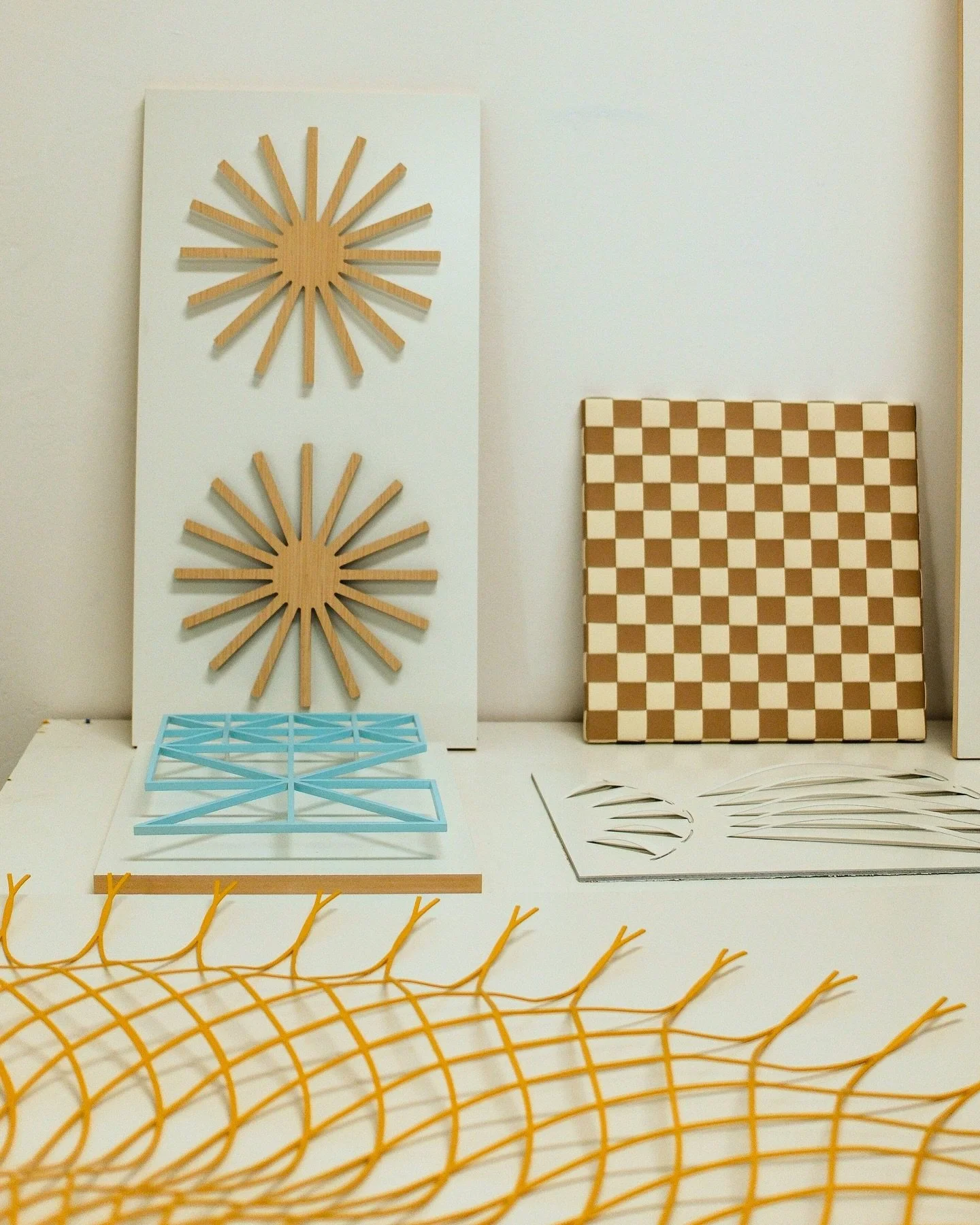 Our back room is basically a mini museum right now.
These scale models explore color studies, green walls, detailed patterns, and some incredibly complex builds.

We&rsquo;re partnering with @weidnerca to bring these ideas to full scale, but for now 