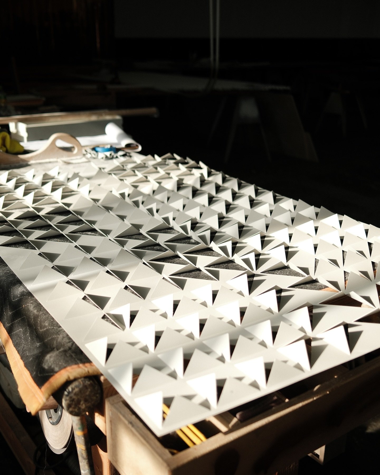 Sometimes the shop light hits just right-revealing every shadow, edge, and angle.

#CustomlsOurStandard #LightAndShadow #SteelArt #TextureStudy #ShopMoments