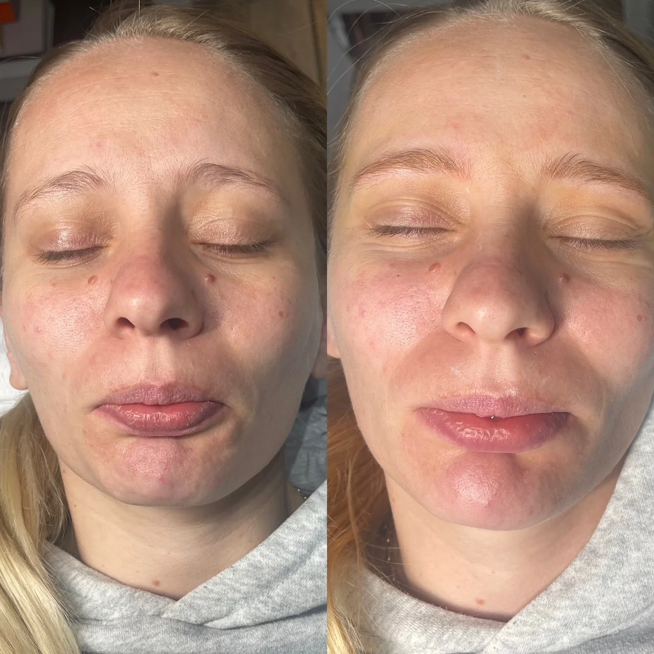 eyebrows filled in nicely
