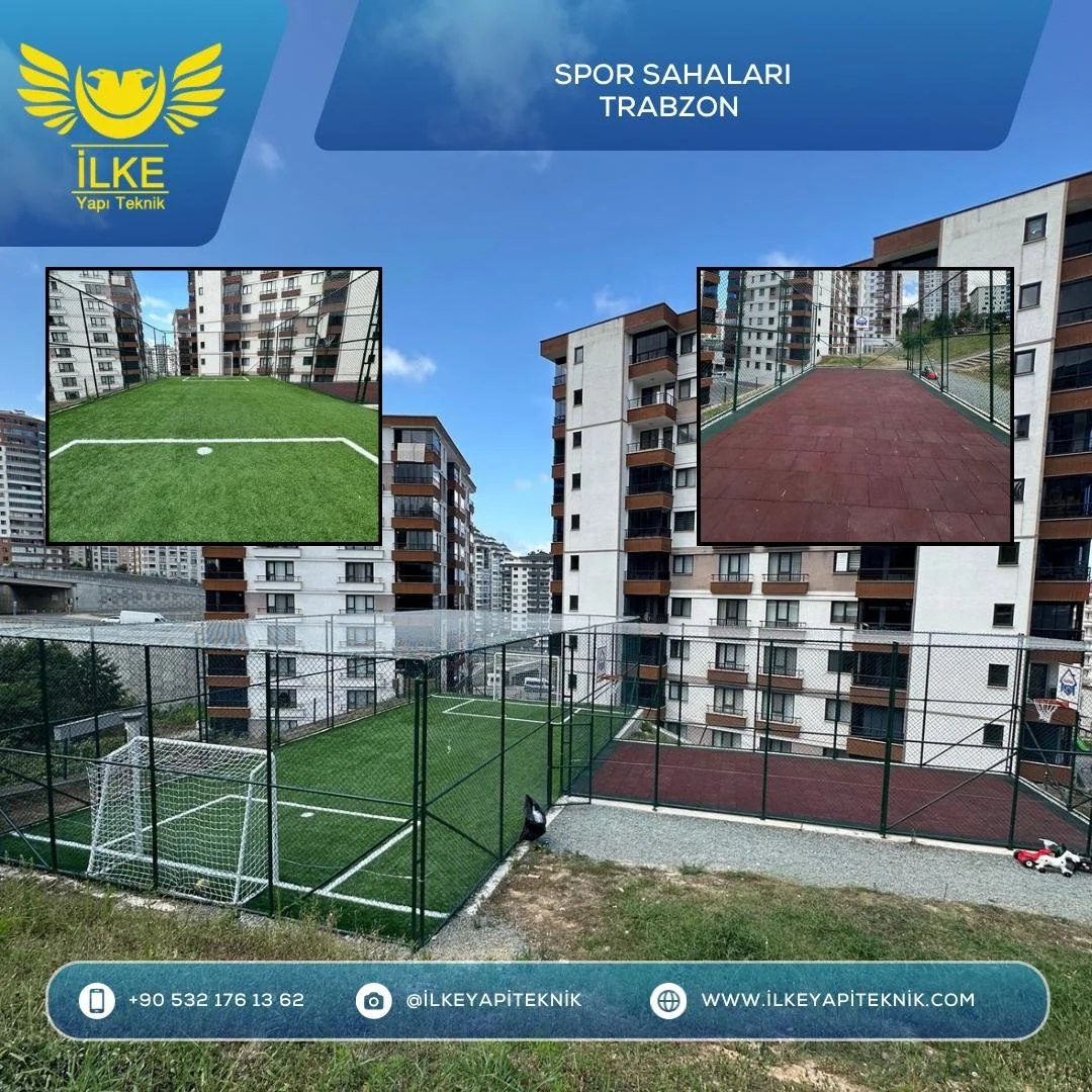 YAPAY ÇİM KAUÇUK  SAHA TRABZON
