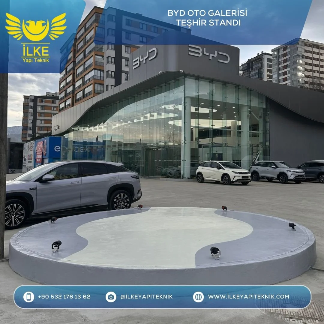 BYD ARAÇ TEŞHİR ALANI