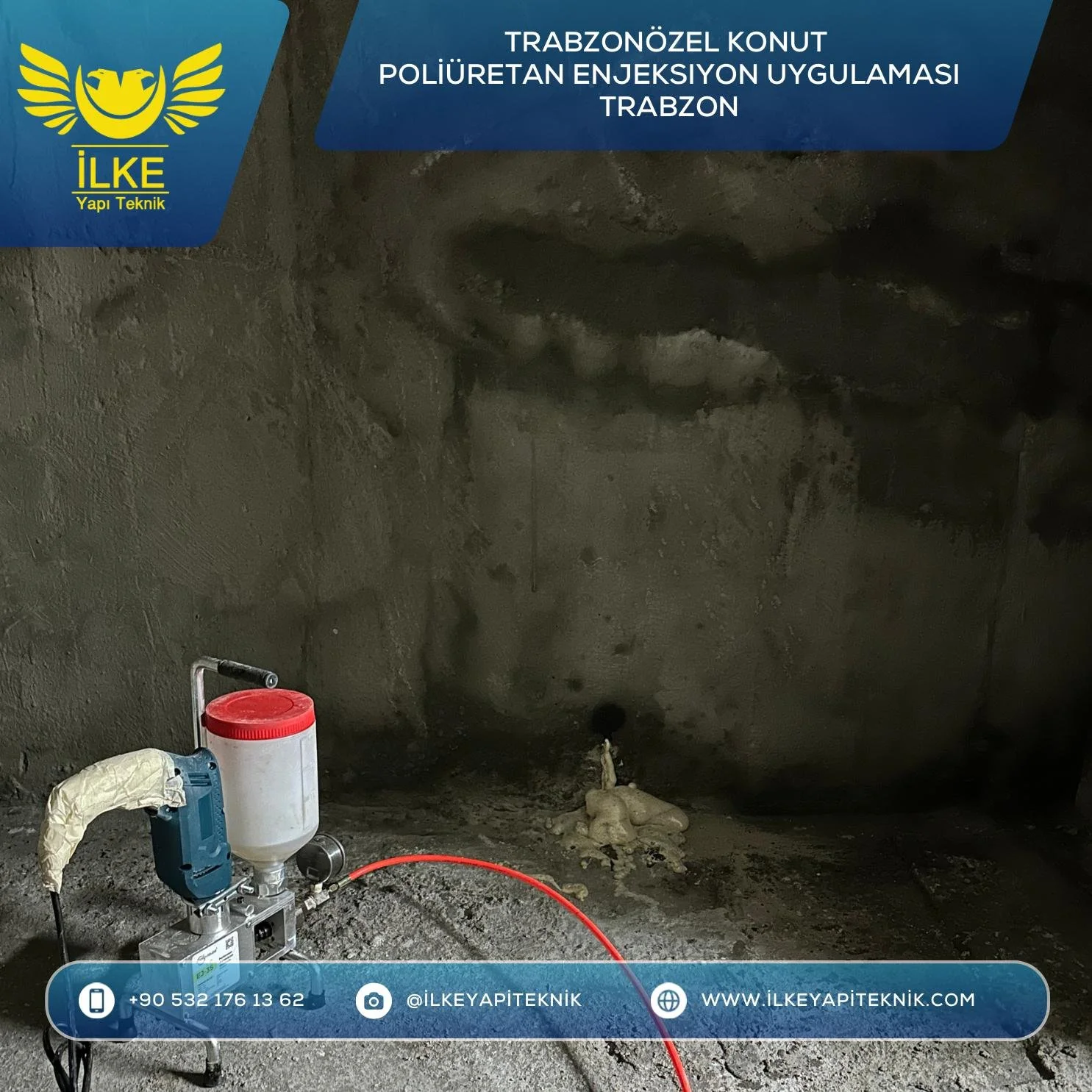 POLİÜRETAN ENJEKSİYON SU YALITIMI