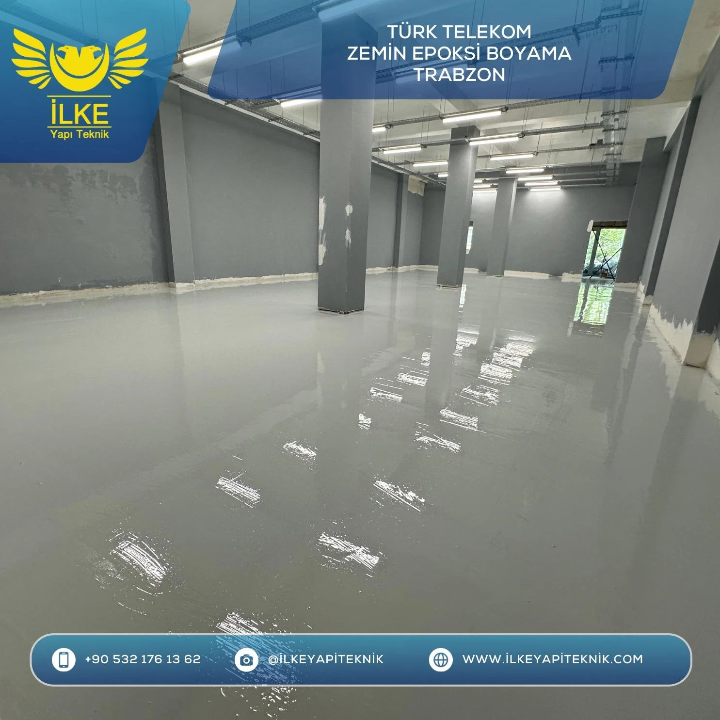 TÜRK TELEKOM EPOKSİ BOYA