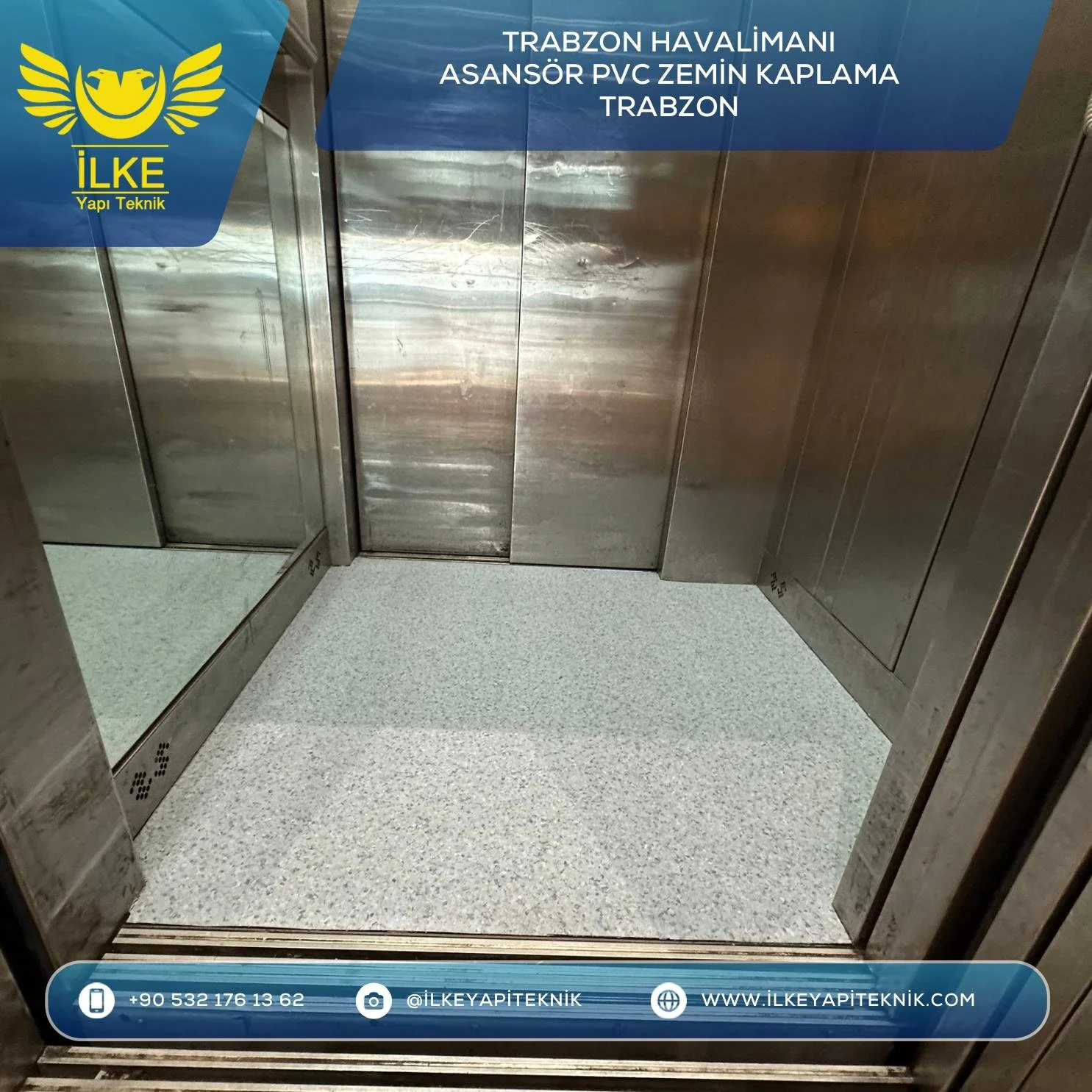 ASANSÖR PVC ZEMİN KAPLAMA