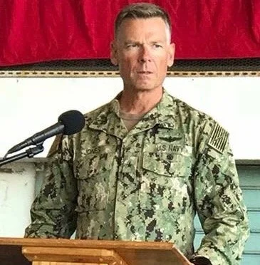 Admiral Scott Jones speaking