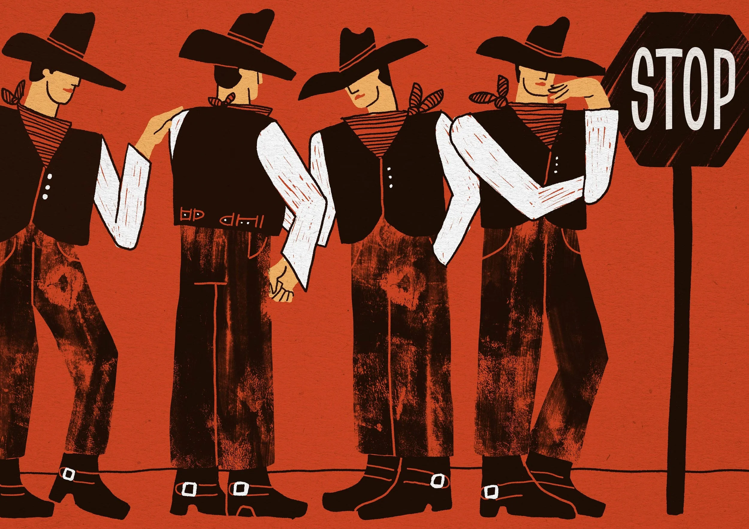 Why are you seeing cowboys everywhere?