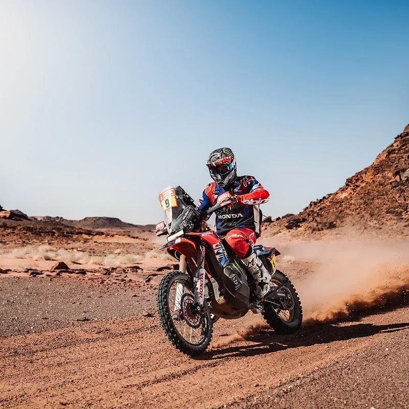 **Stage 10 | Dakar Rally 🏁**

A masterclass in rally raid execution.
Huge congratulations to Ricky Brabec and the Honda HRC squad for a composed, professional performance on one of Dakar&rsquo;s most demanding stages.

This is what winning looks lik
