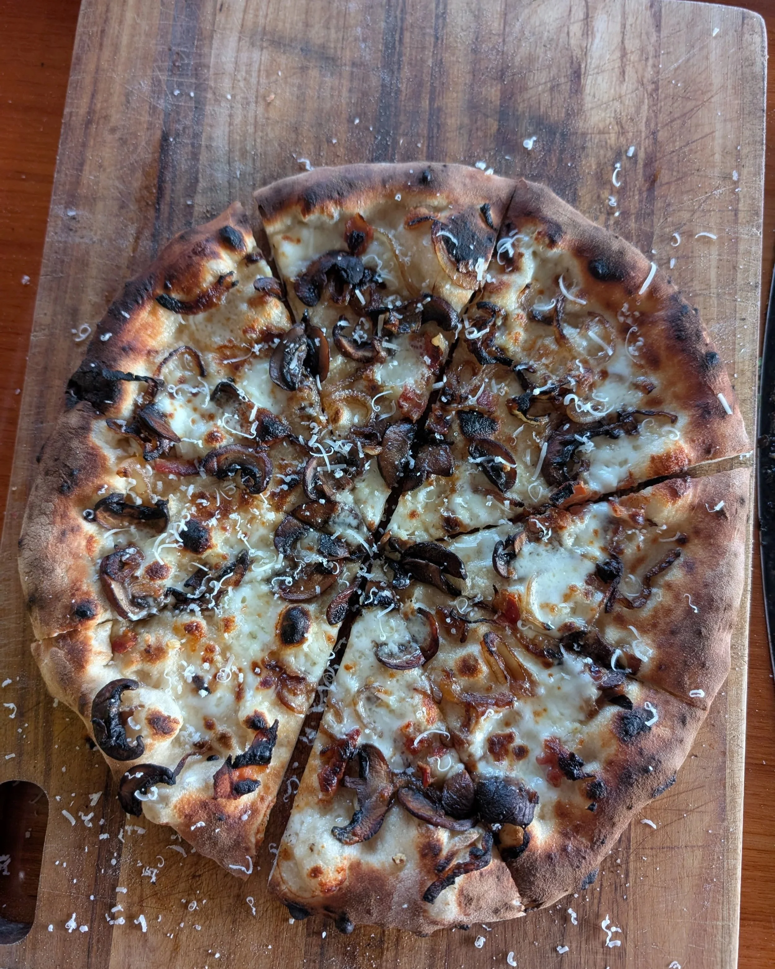 Our signature pizza: The Elysium