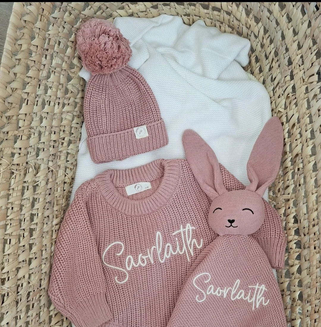 Jumper, Bunny and Hat bundle