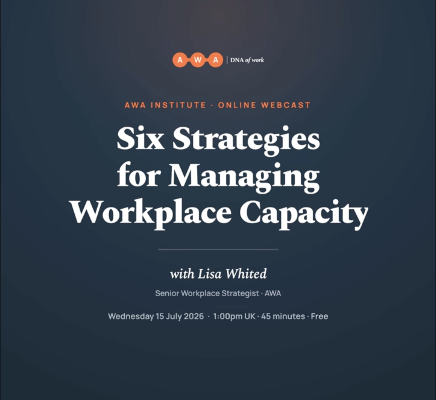 Six Strategies for Managing Workplace Capacity