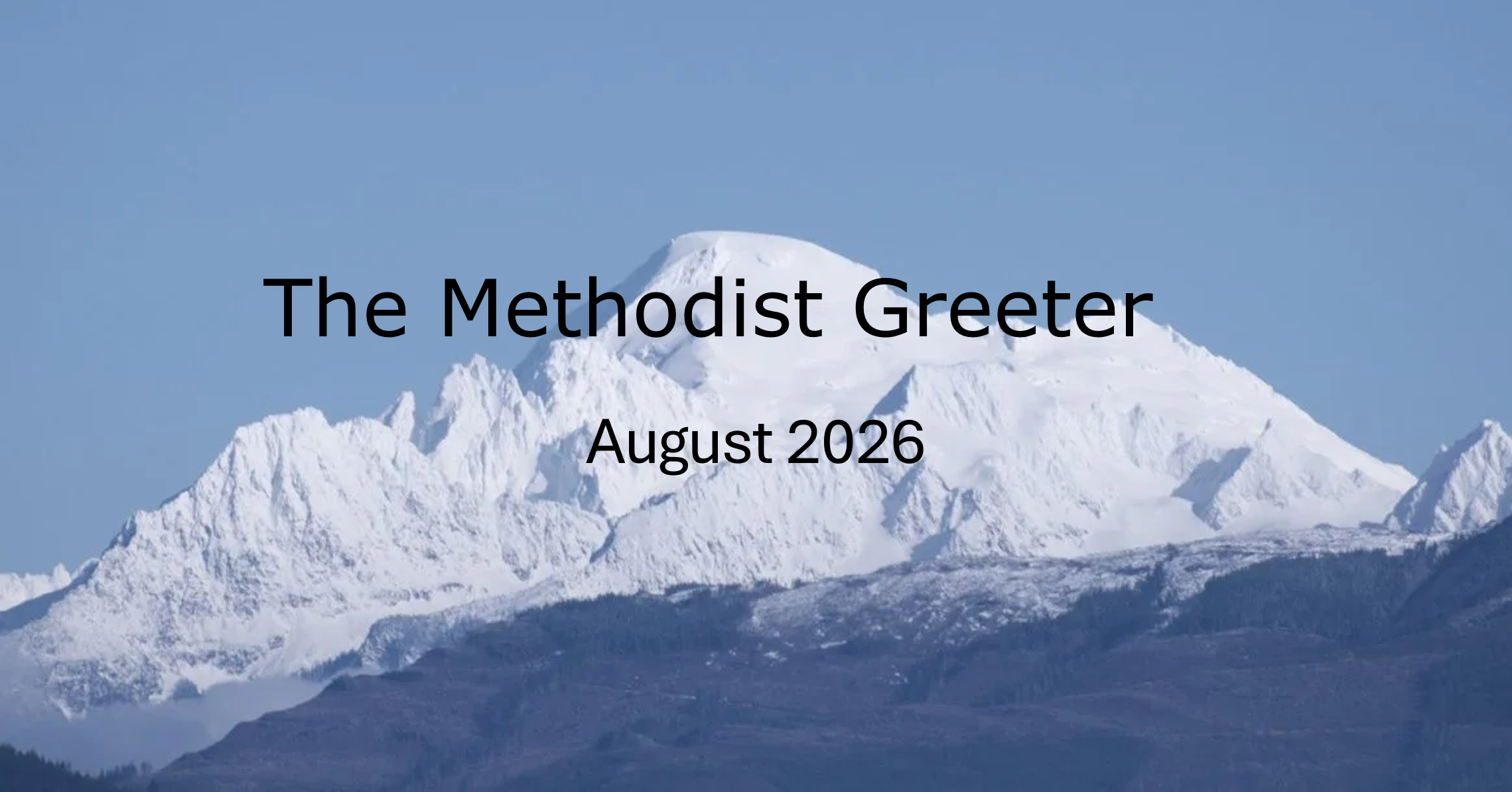 August 2026 Newsletter