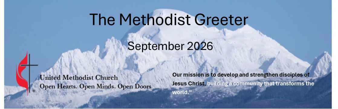 September 2026 Newsletter