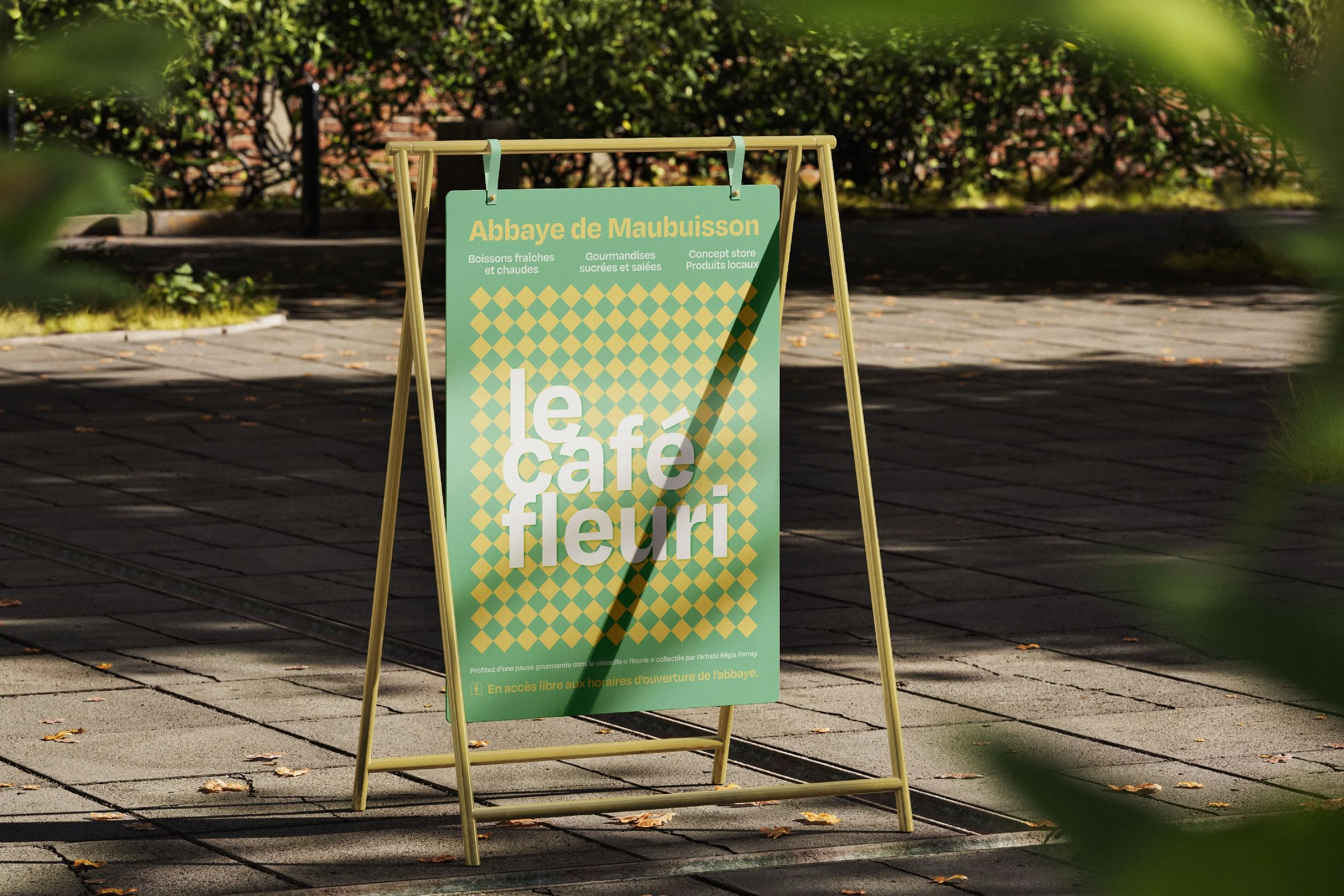 Abbaye de Maubuisson - Café Fleuri