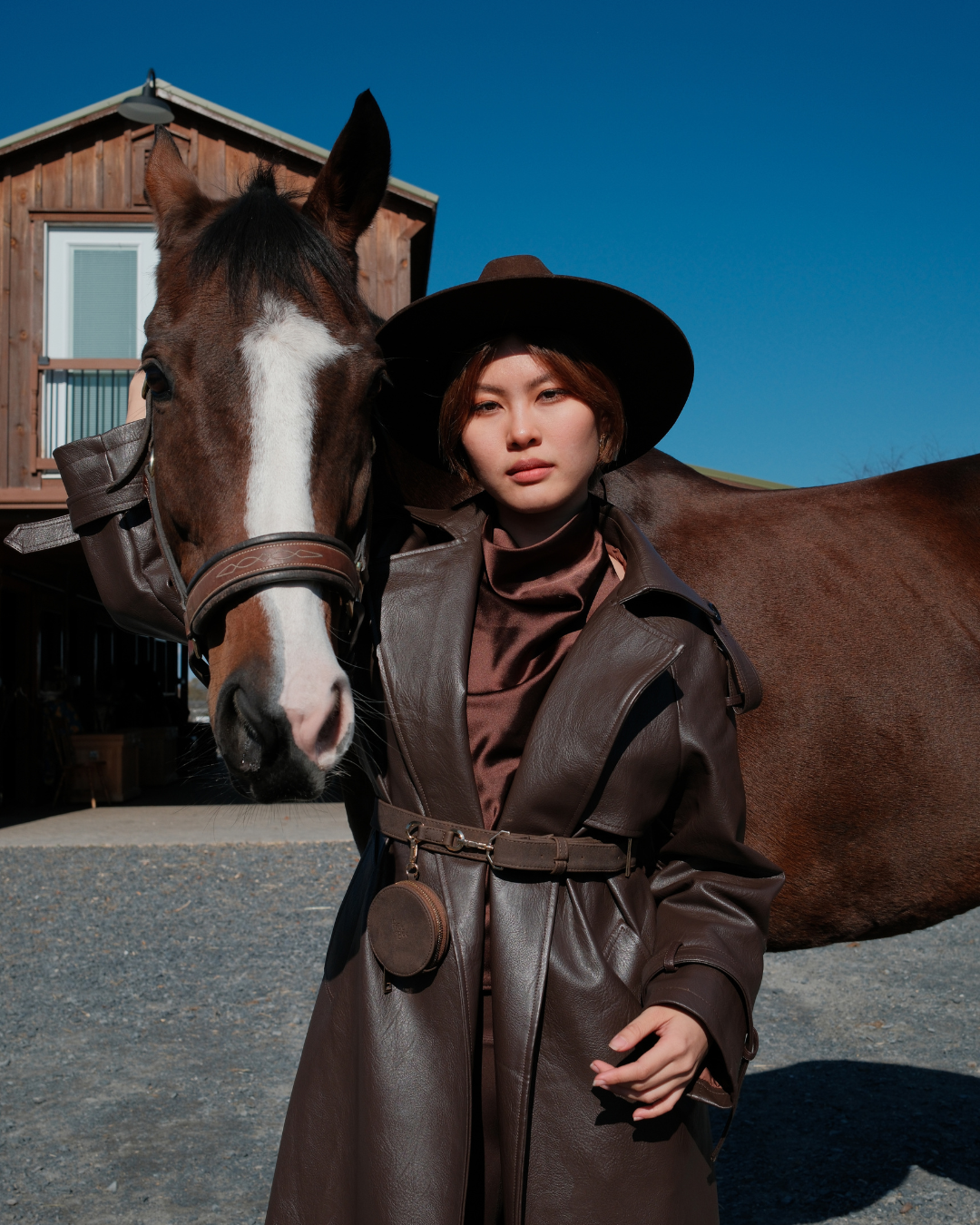 Lady Mocca Muse Trench Coat — Maison Raphaella NYC
