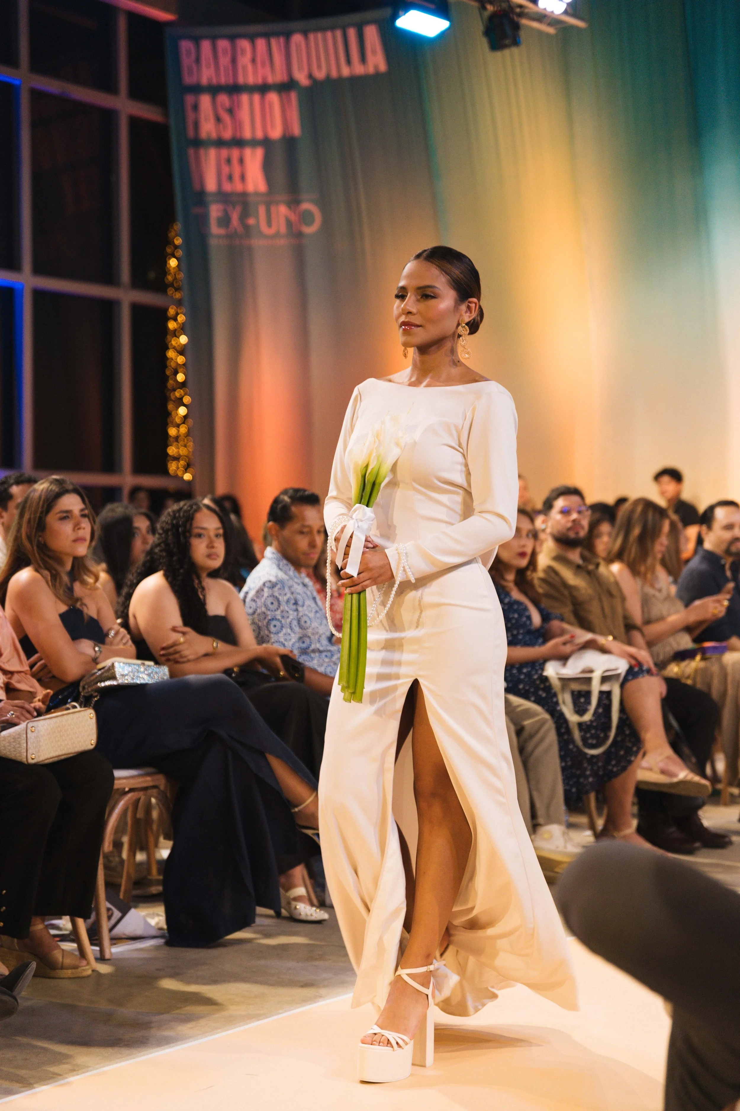 Anastasia Bridal Long-Sleeve Gown