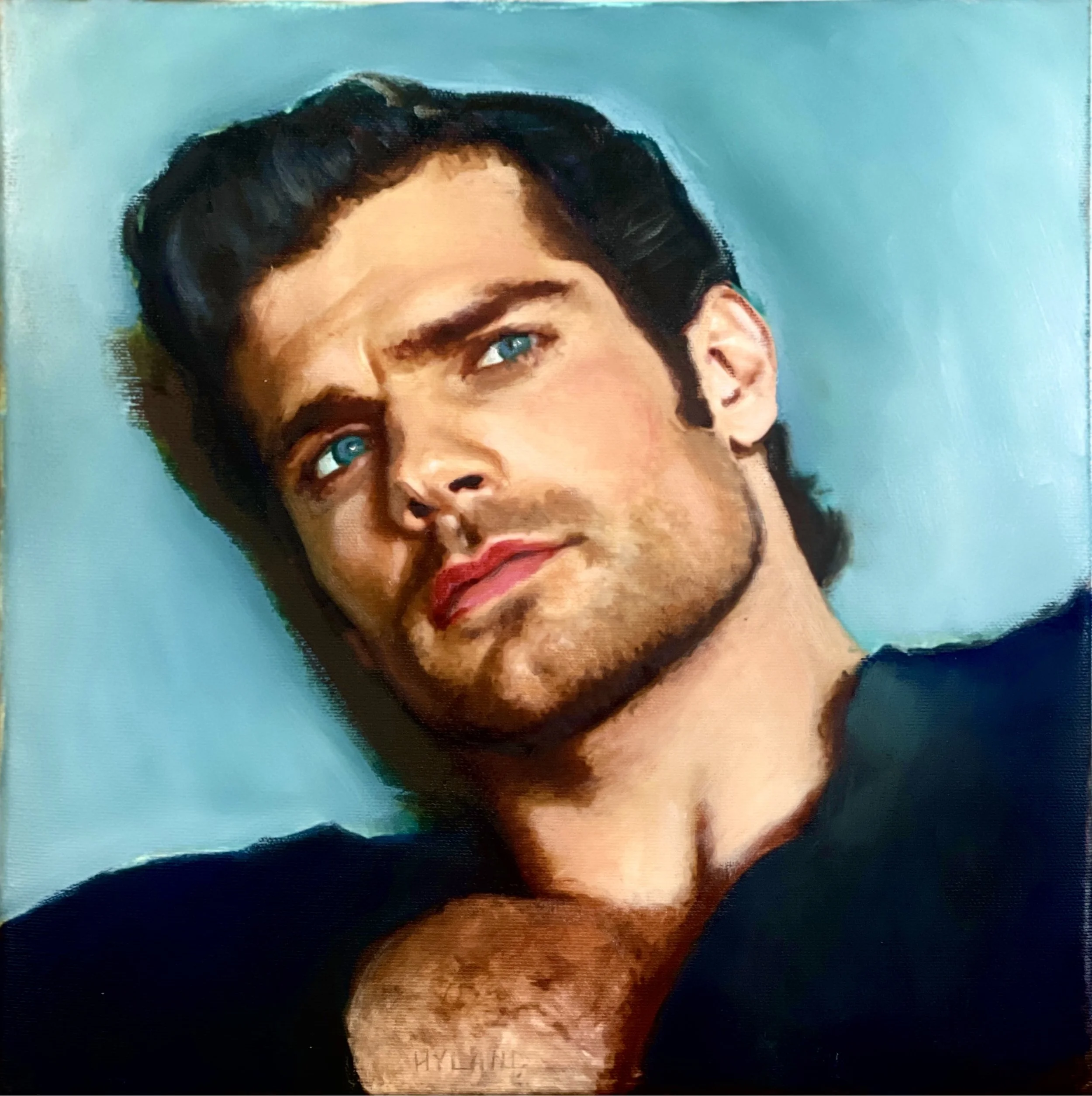 Hyland_John_Immortal_Portrait of Henry Cavill_12x12_oil on canvas_2026_1200.jpg