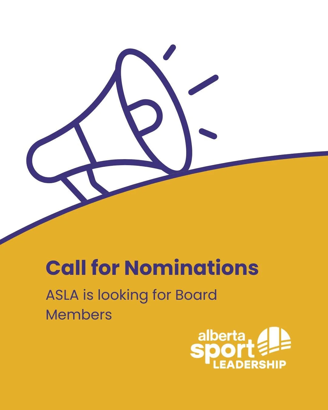 We're looking for passionate leaders to join the ASLA Board of Directors for the 2026&ndash;2029 term.
If you care about the future of sport in Alberta &mdash; this is your chance to help shape it. 🏒⛸️🏊&zwj;♀️
📋 Apply by May 22, 2026
🔗 Link in bi
