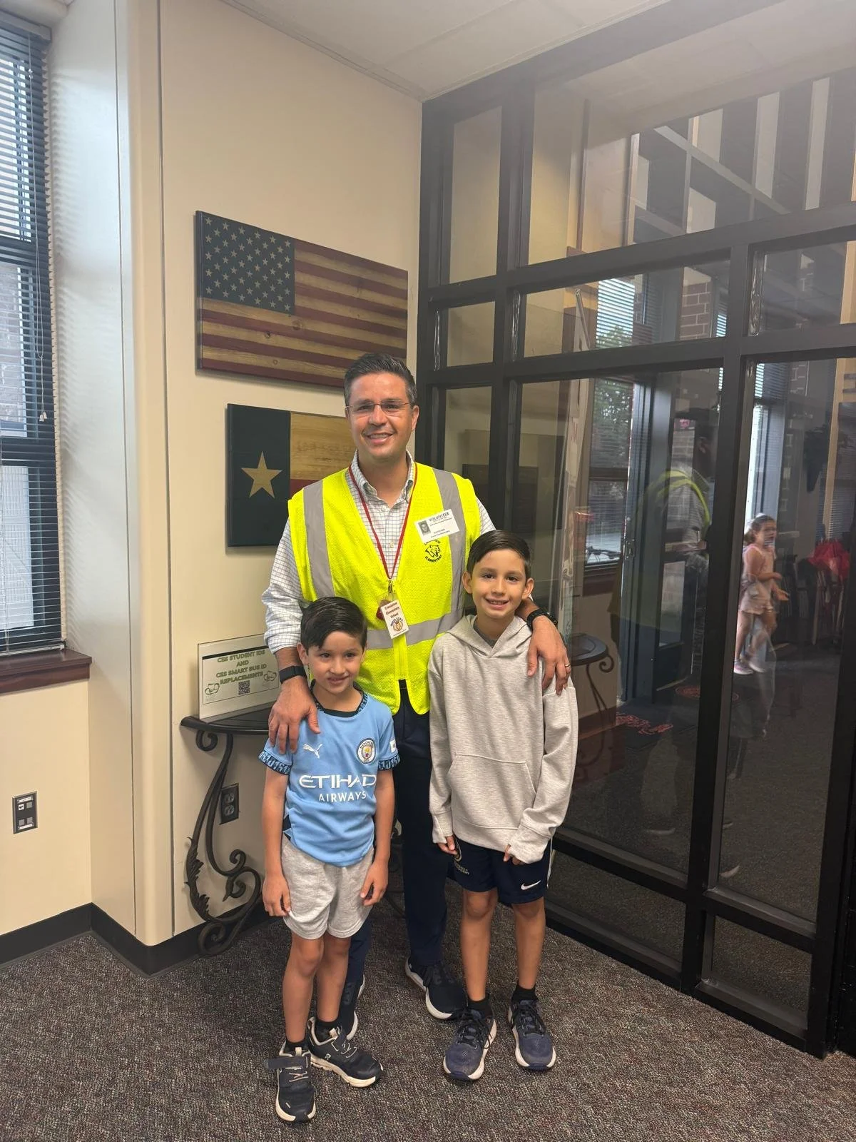 I love when Dad visits my school