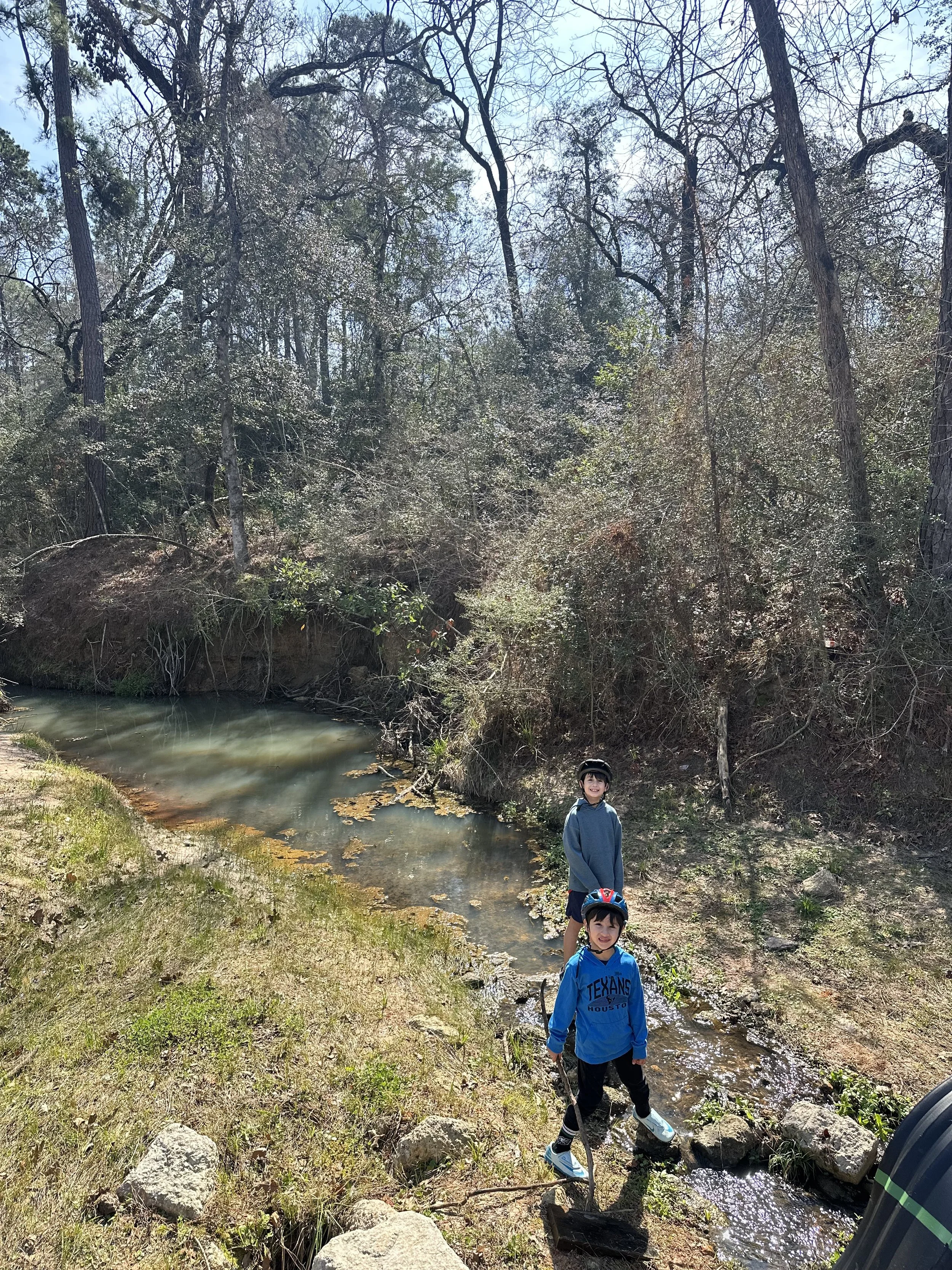 I like to explore at the reserve