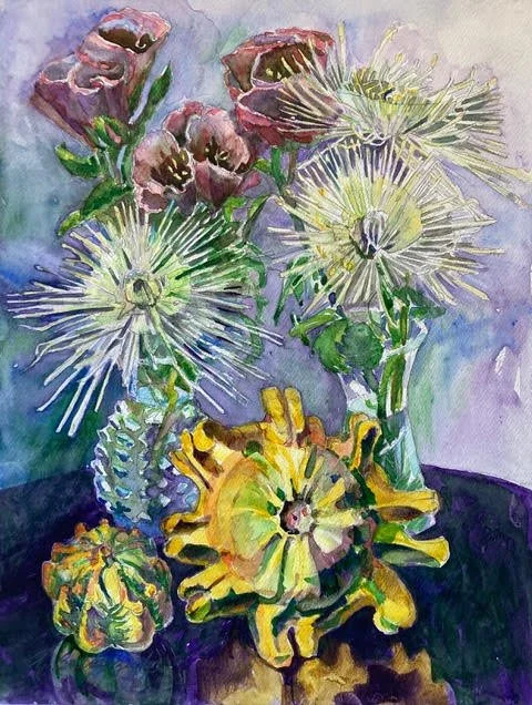 Mums And Gourds