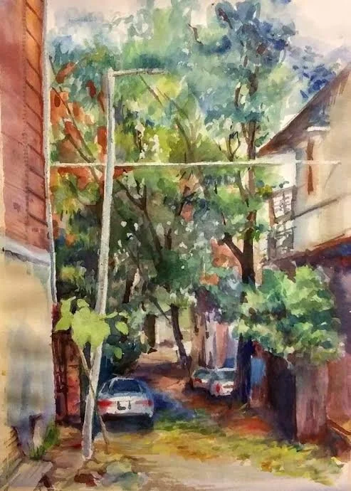 Summer afternoon in Tbilisi