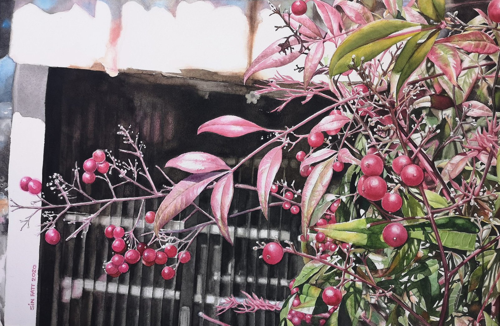 Fruitful 
36cm x 58cm
2021 Grand Prize International Art Revolution Taipei, Taiwan