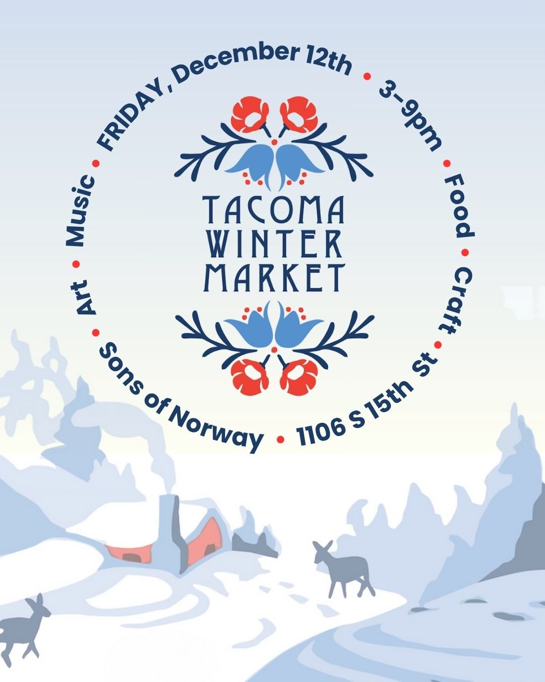 Tacoma Winter Market at Sons of Norway