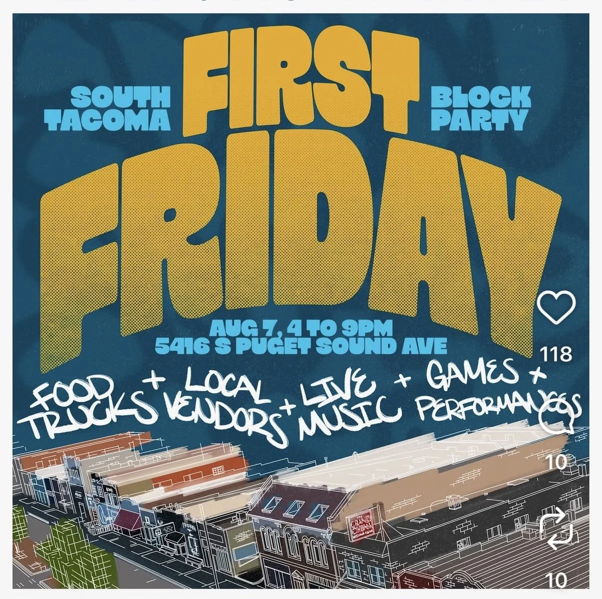 South Tacoma First Friday Block Party