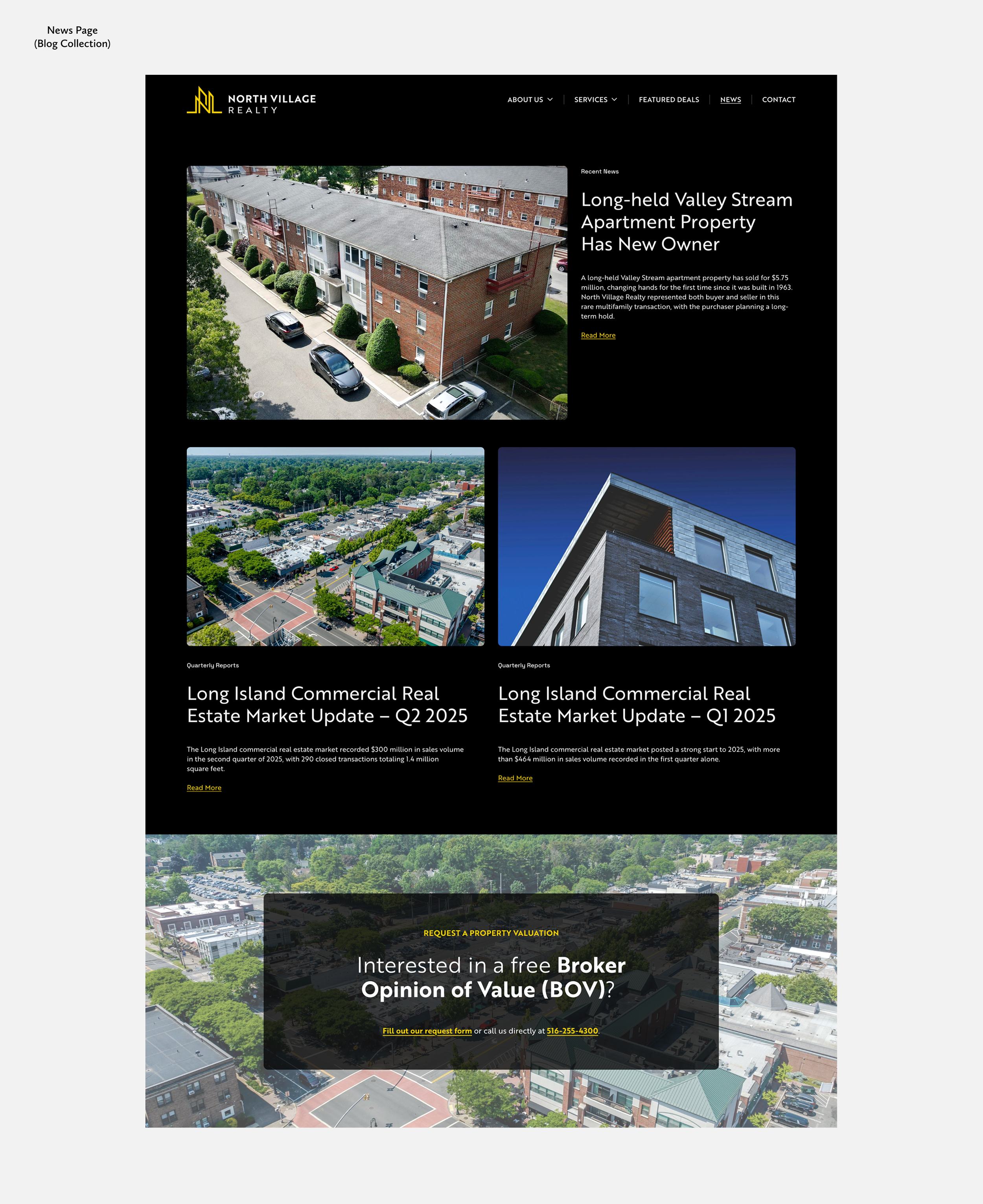 News Page North Village Realty