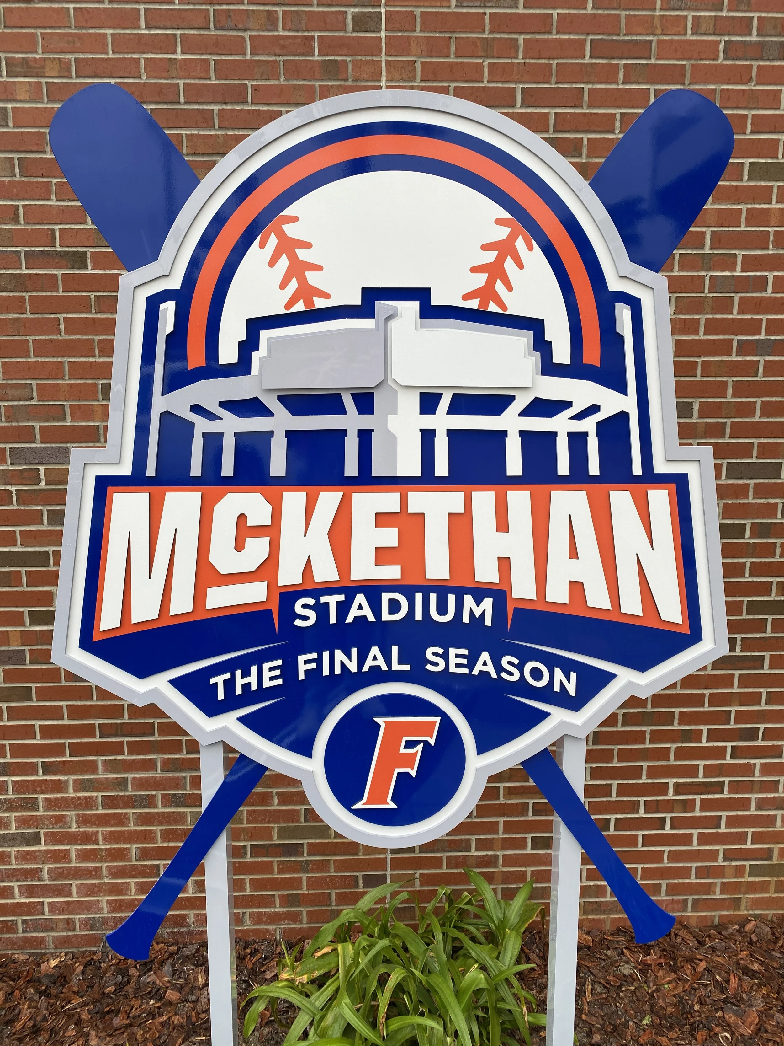 McKethan Stadium The Final Season Sign