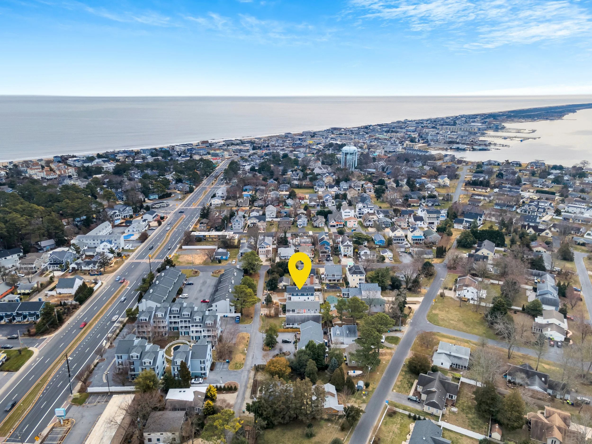 Dewey Beach Delaware Real Estate Photography Drone Aerial 