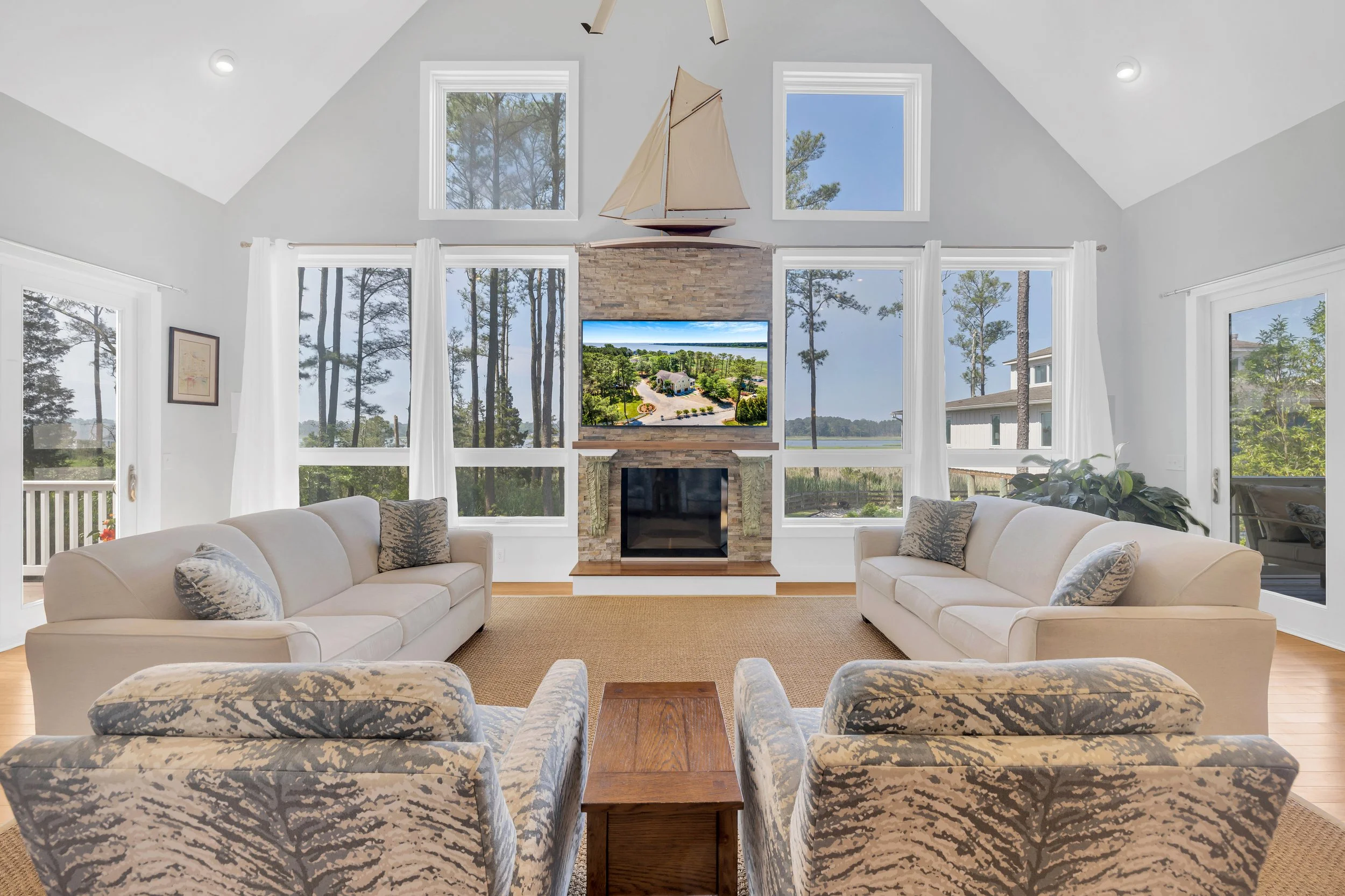 Interior Real Estate Photography Bethany Beach Realtors Airbnb 