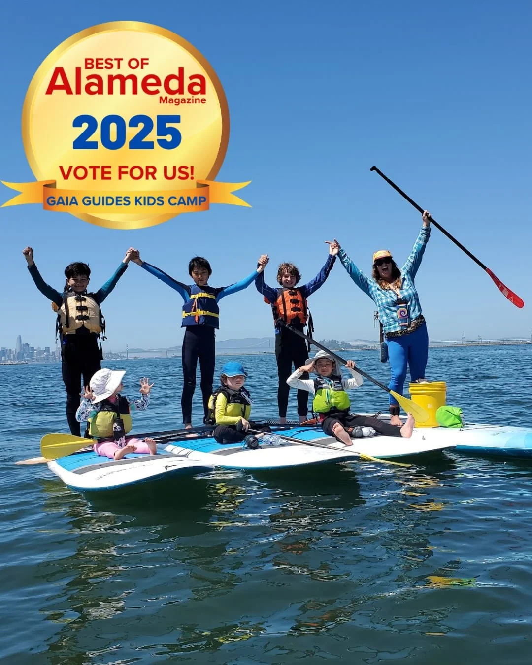 Vote for Gaia Guides: Best Summer Camp in Alameda!