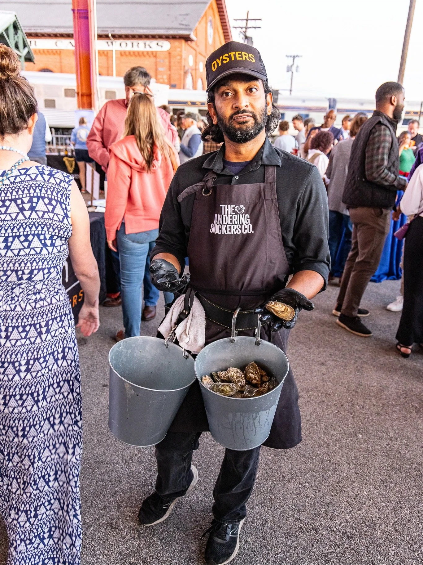 🦪✨ A couple weeks back we hit Baltimore for the World Is Your Oyster event with our friends at @oysterrecovery, and it was one for the books!

We officially debuted The Wandering Shucker Experience, and let&rsquo;s just say&hellip; y&rsquo;all showe