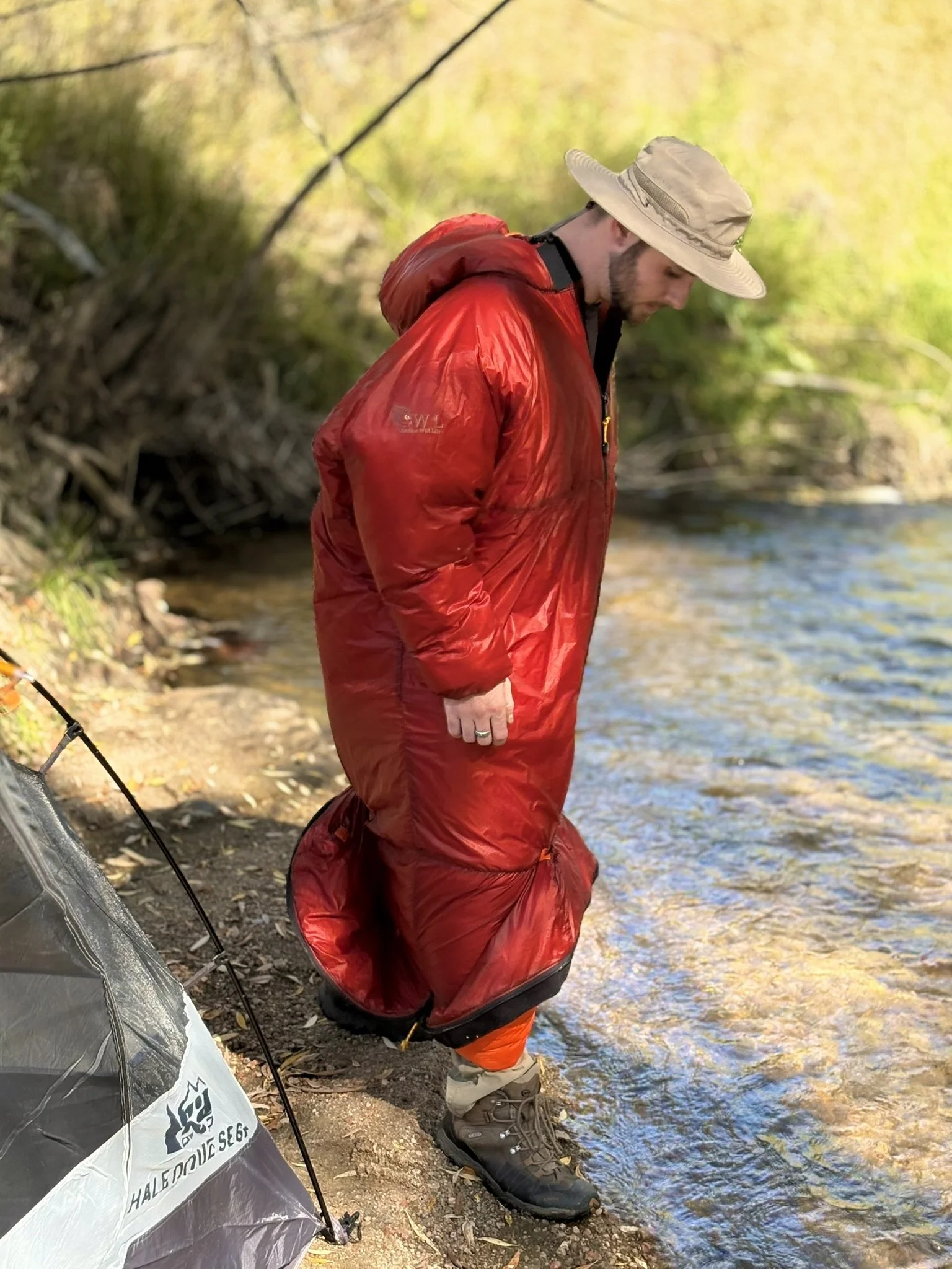 No other sleeping bag in the industry does what the Evolution SlumberSac does, even if it's still in the prototype stage!