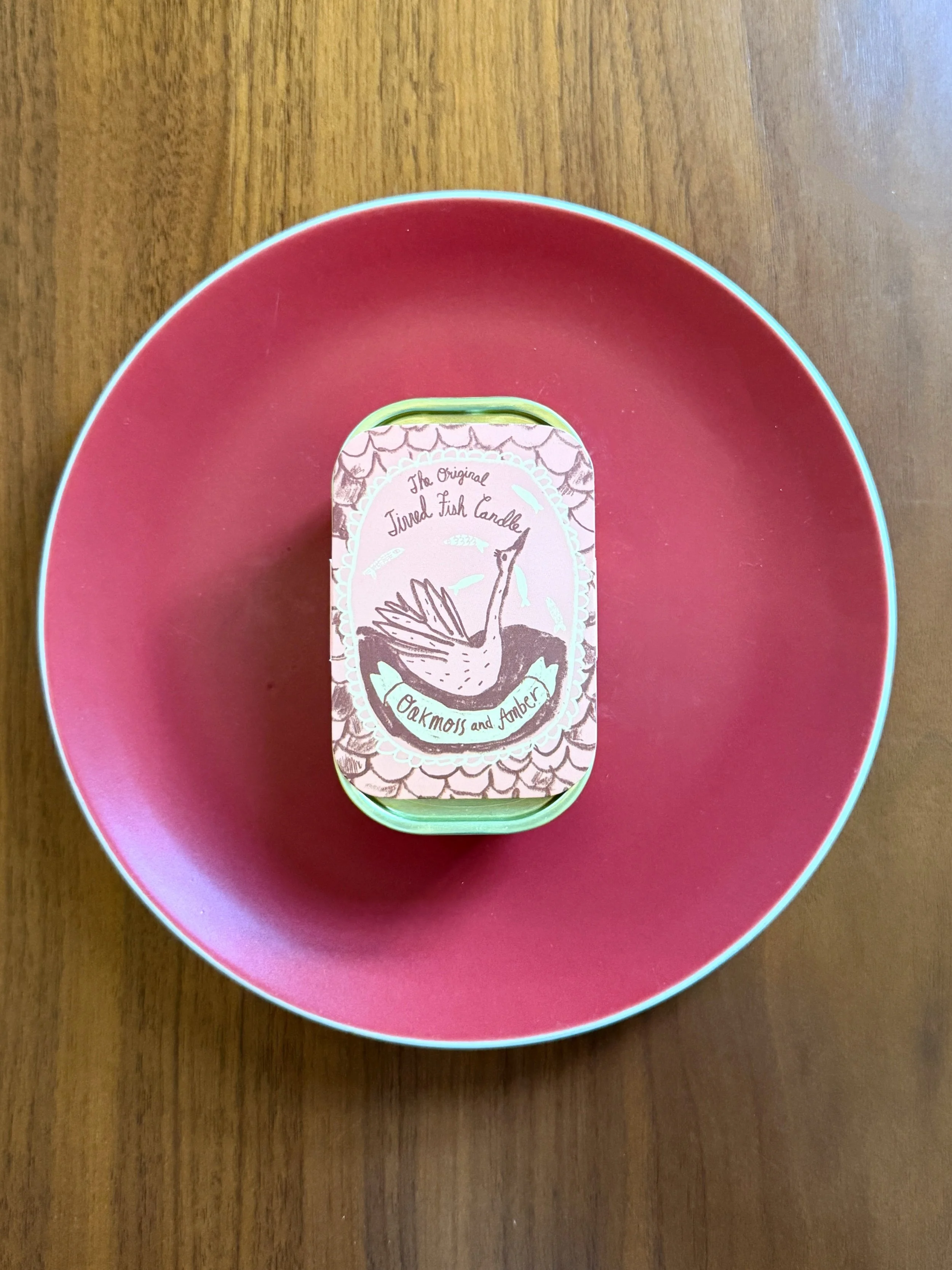 Tinned Fish Candle - Oakmoss & Amber