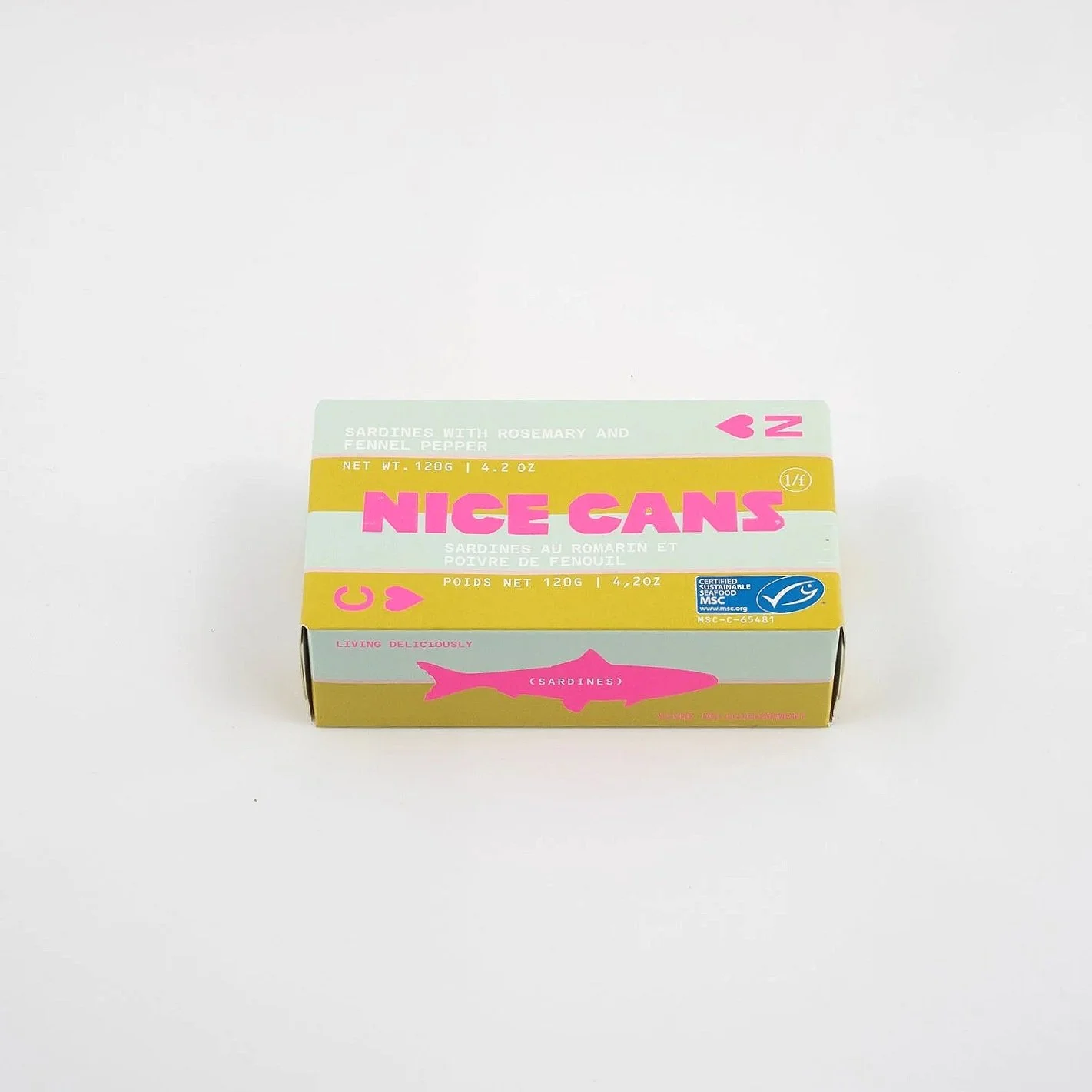 Nice Cans Sardines with Rosemary and Fennel