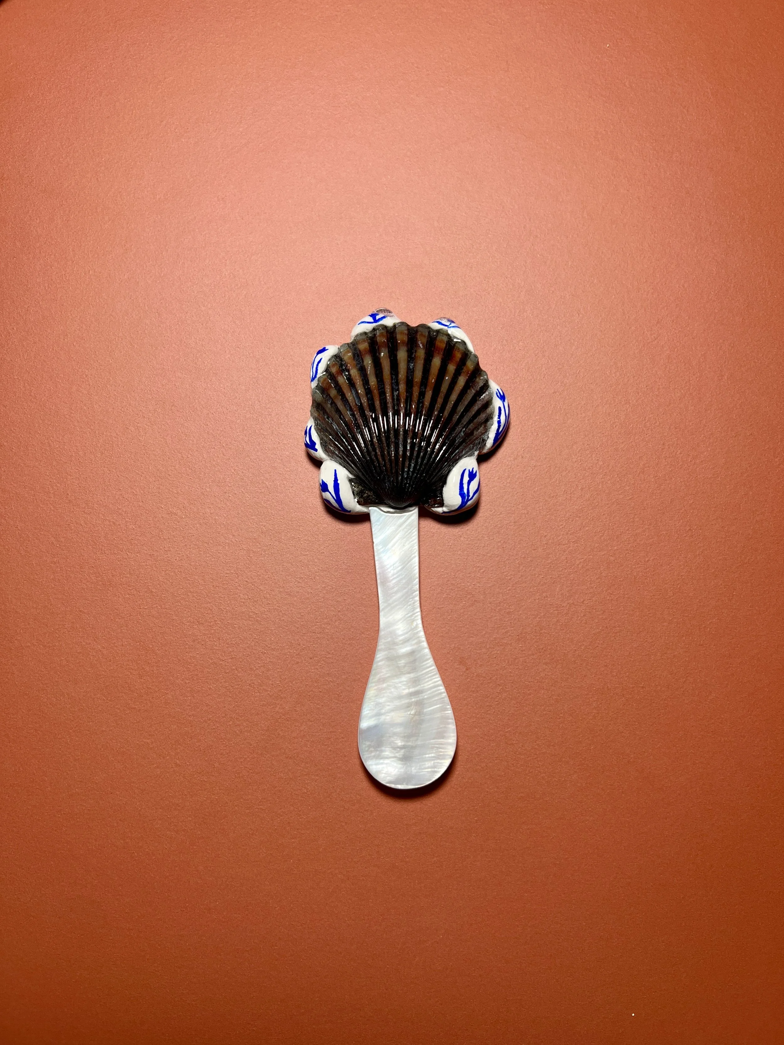 Chell Fish Caviar Spoon