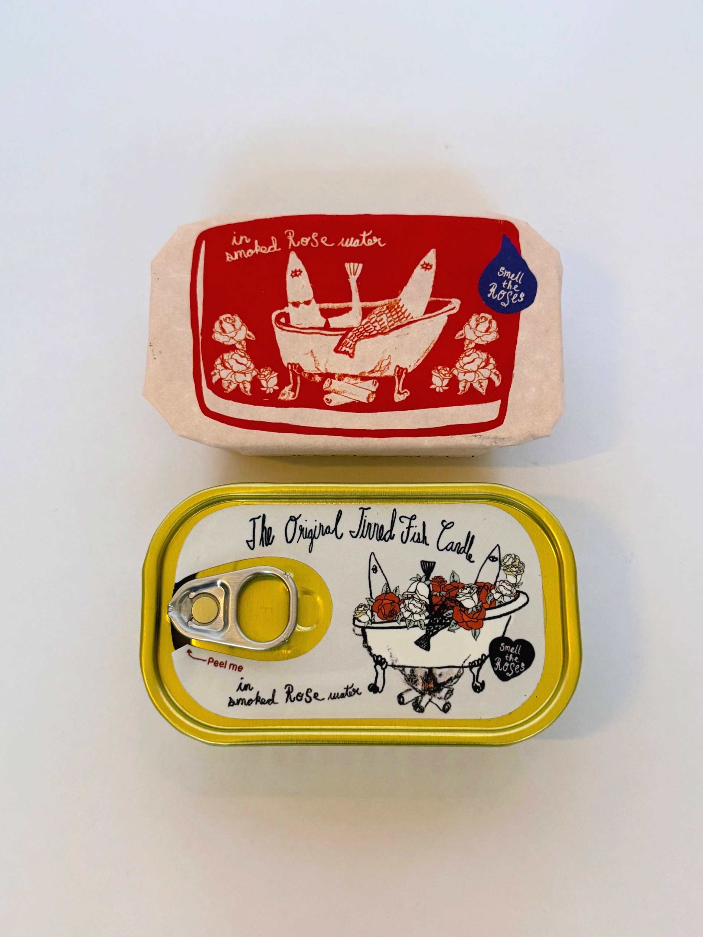 Tinned Fish Candle - Smoked Rose Water