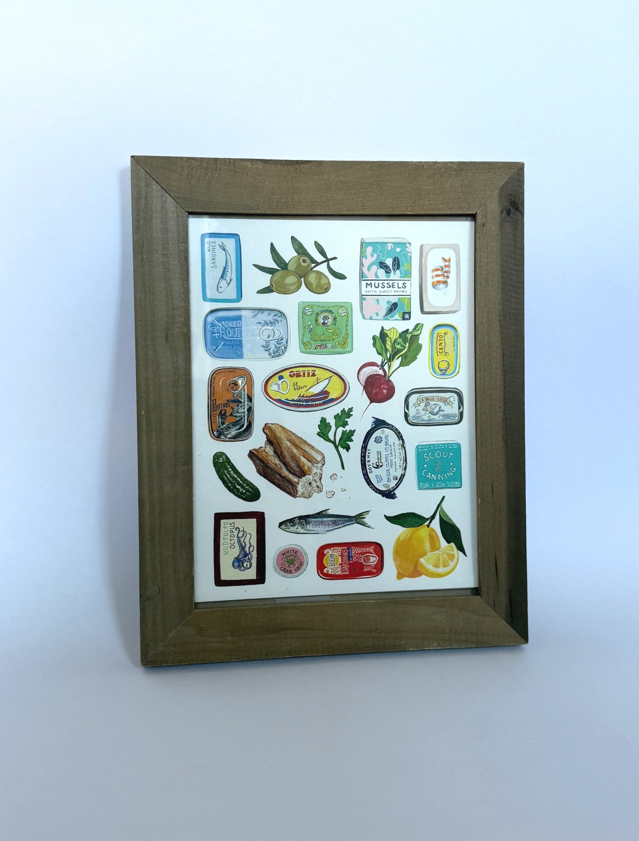Tinned Fish Print