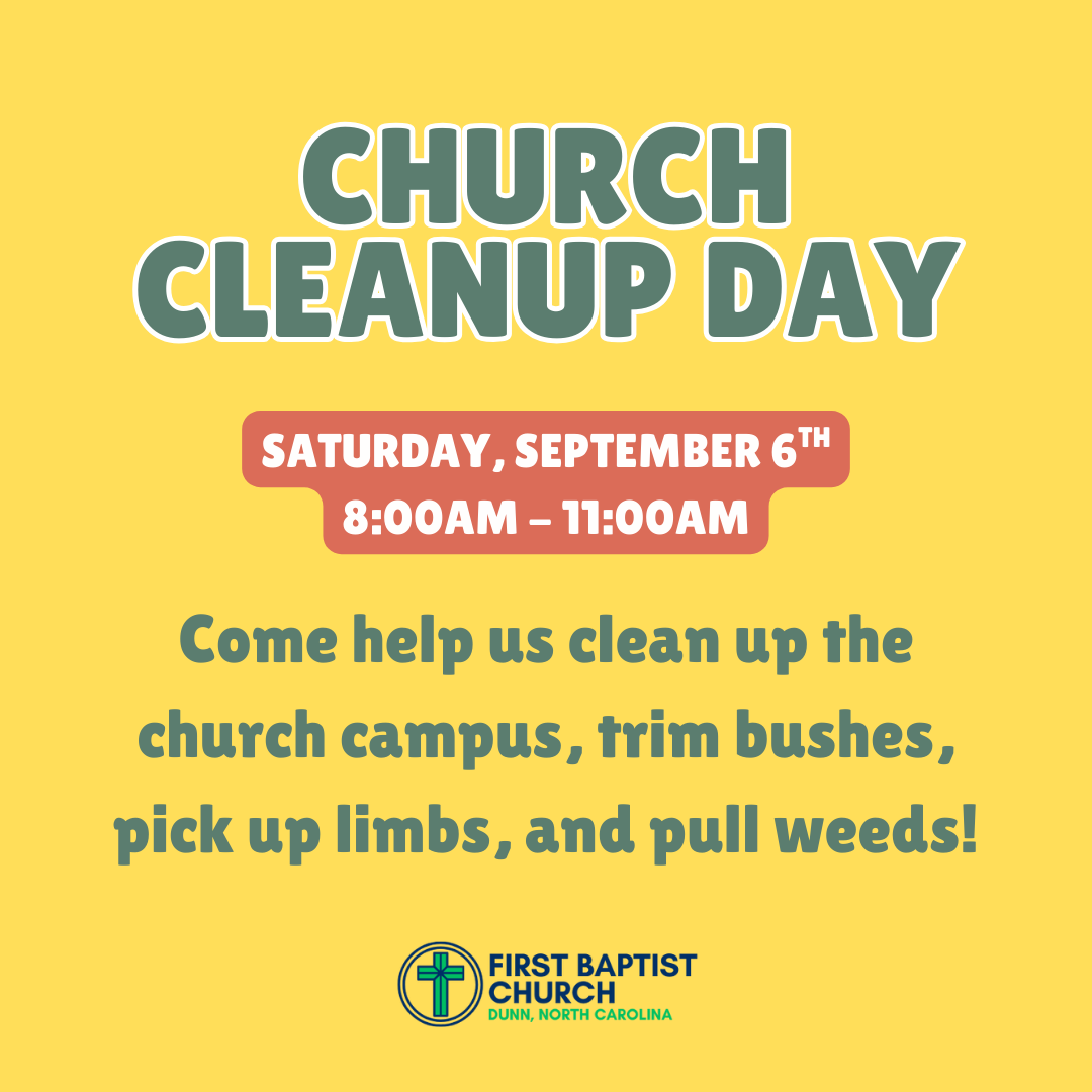 Church Cleanup Day