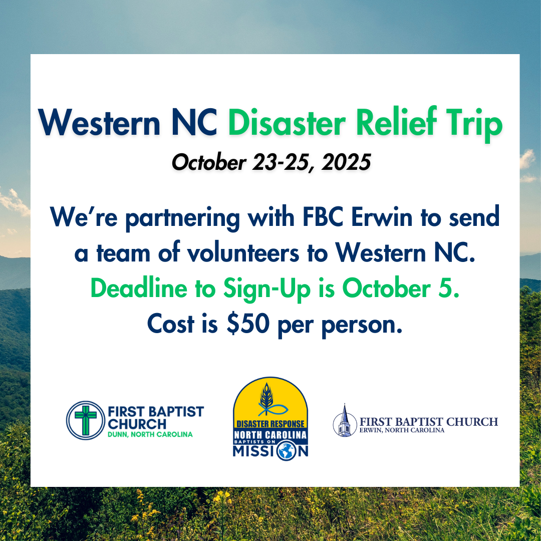 WNC Disaster Relief Trip