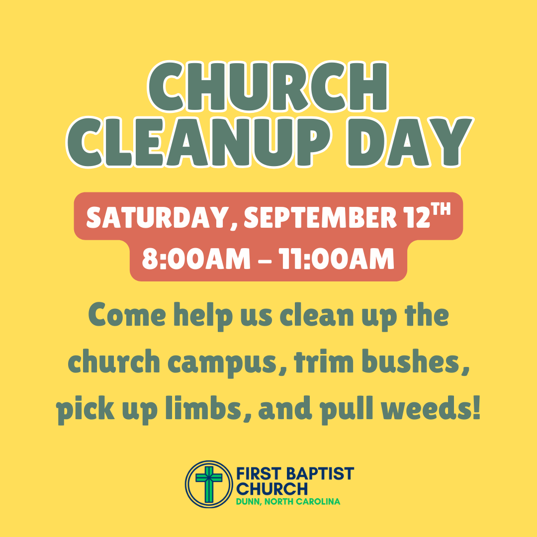 Church Cleanup Day