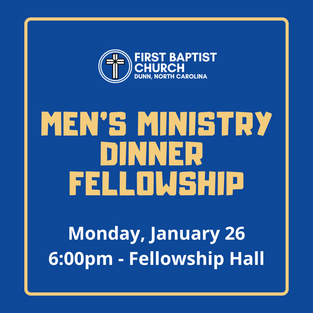 Men's Ministry Dinner Fellowship