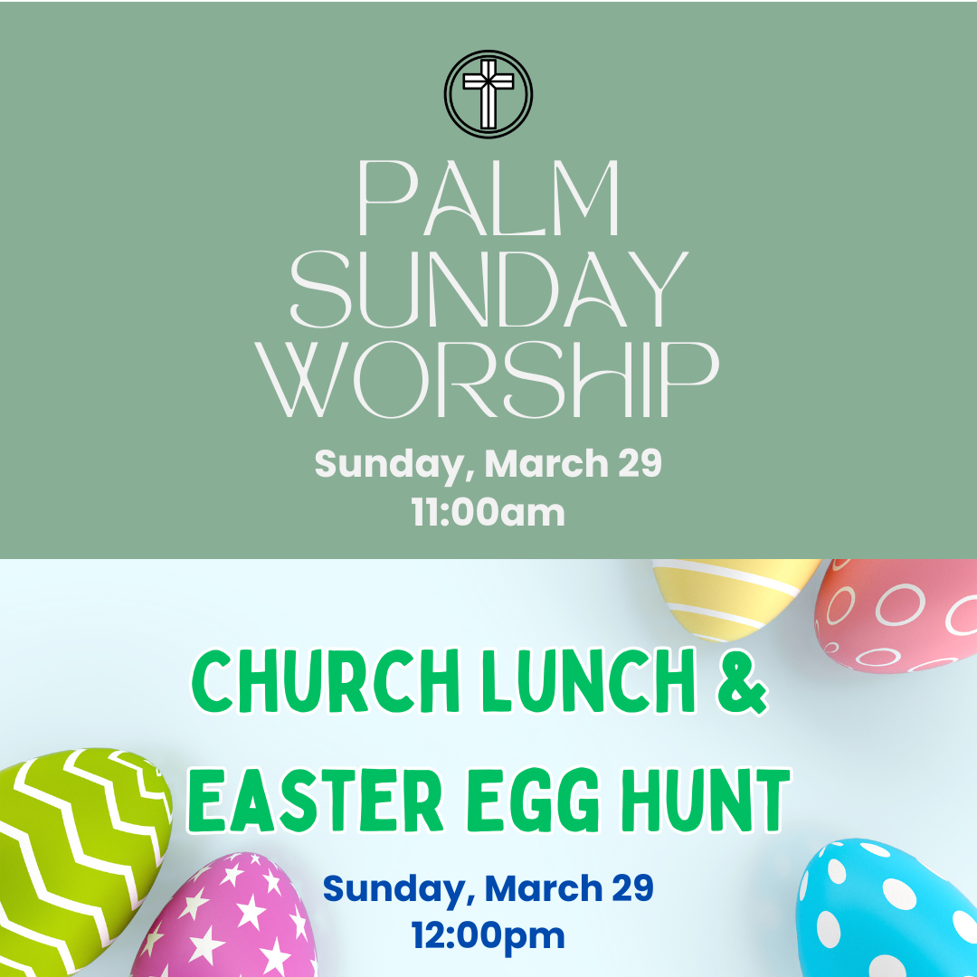 Palm Sunday & Easter Egg Hunt